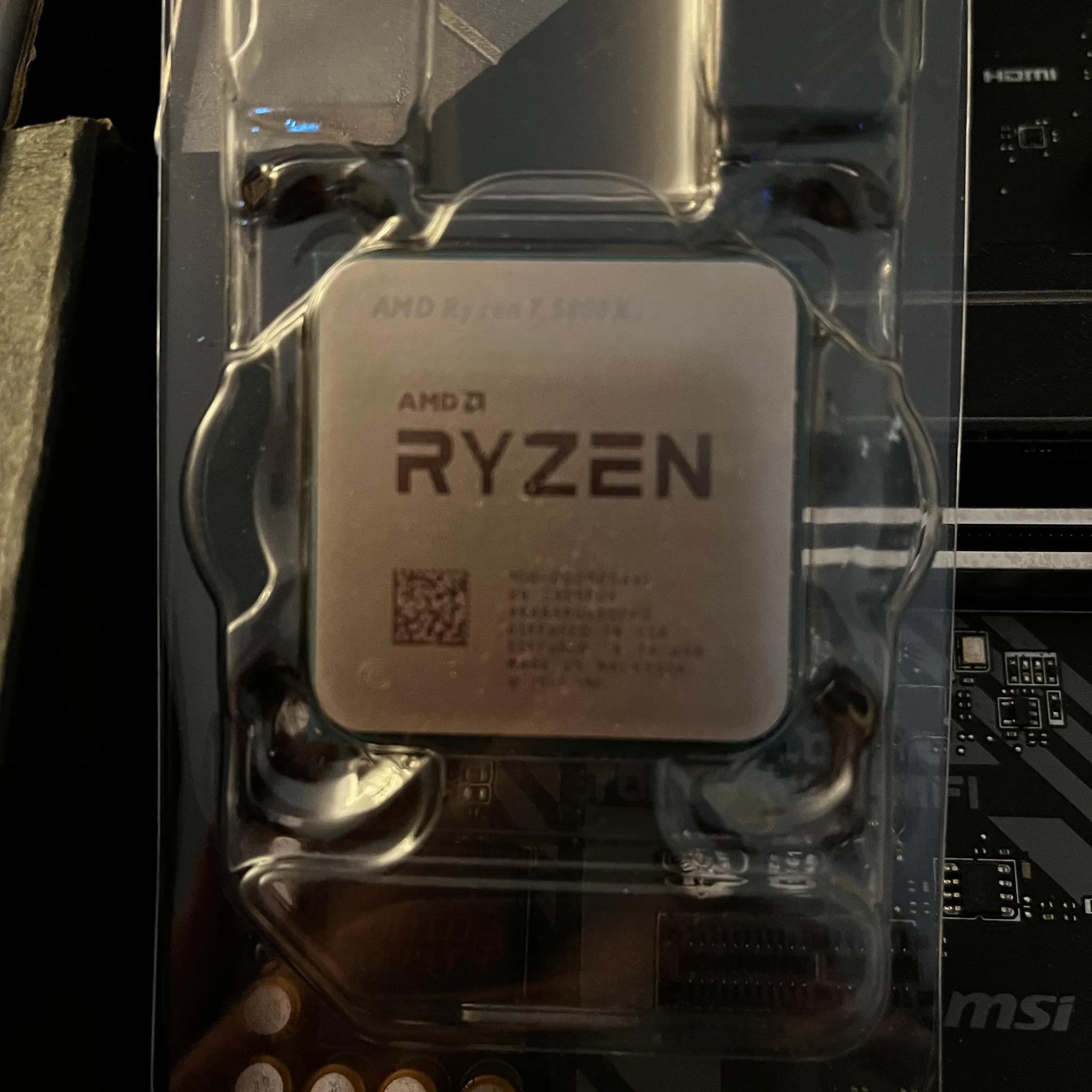 MB/CPU/RAM combo - MSI MAG X570 WiFi | Ryzen 7 5800X3d | Trident Z Neo 32GB @3600MT/sec