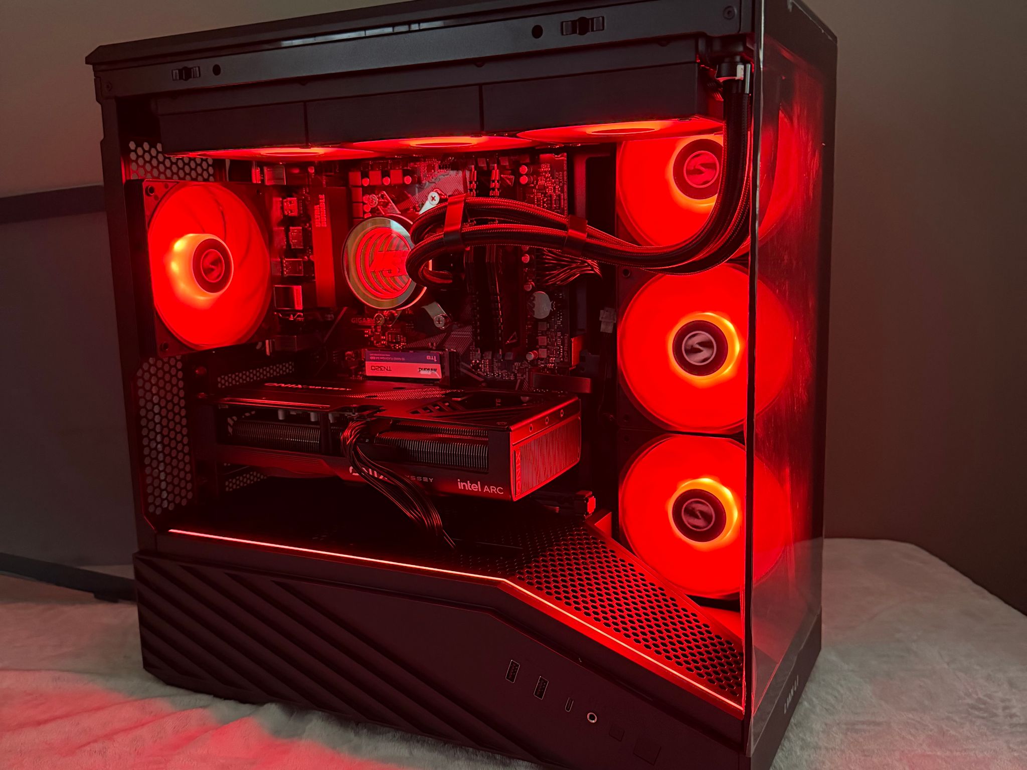 Arc B580 Custom Gaming PC - Ryzen 5 5600X3D, 1TB NVMe SSD