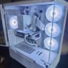 All White 1080p Gaming PC, Ryzen 5600/16gb DDR4/1tb SSD/RTX 4060
