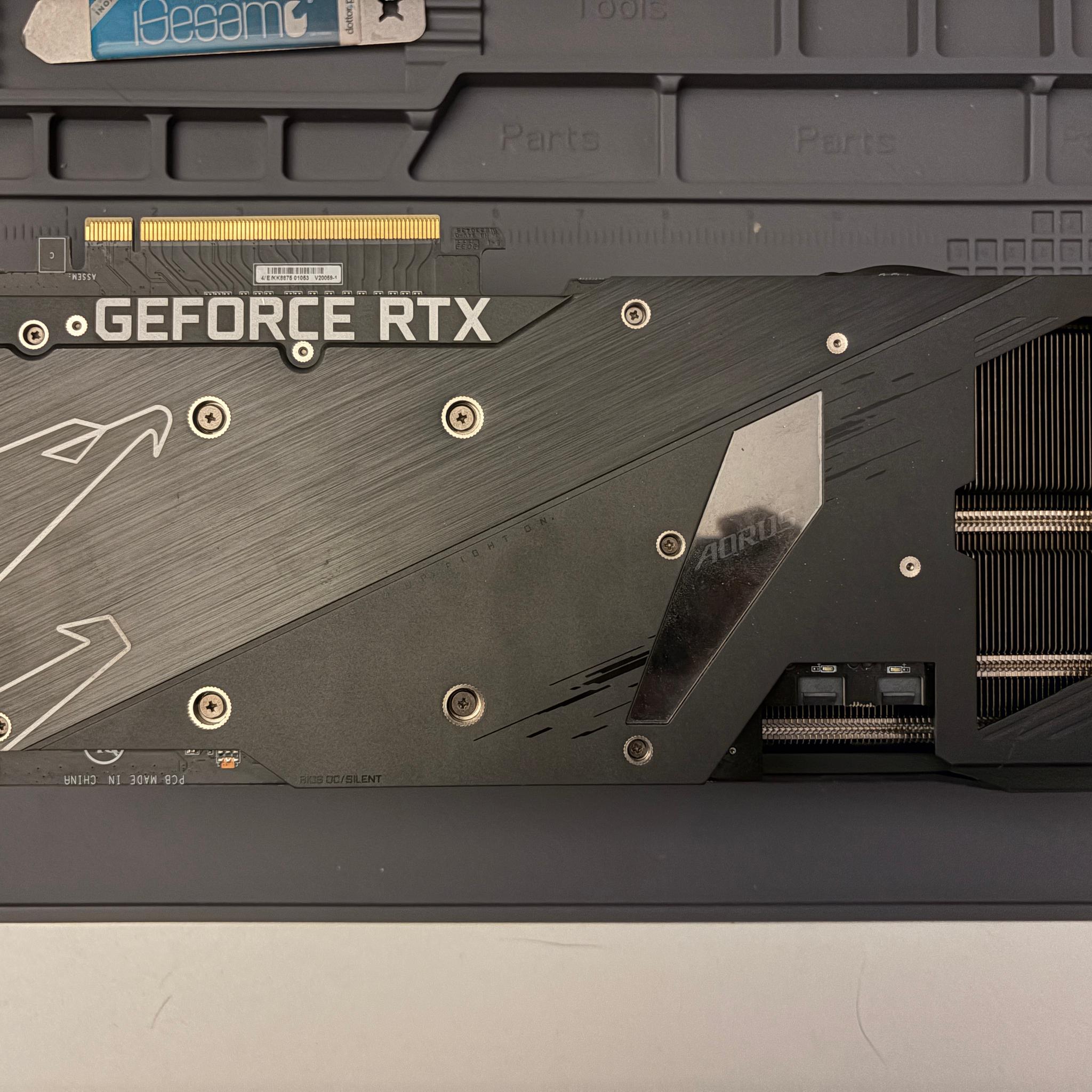 Gigabyte AORUS MASTER Rev 2.0 GeForce RTX 3080 10GB LHR
