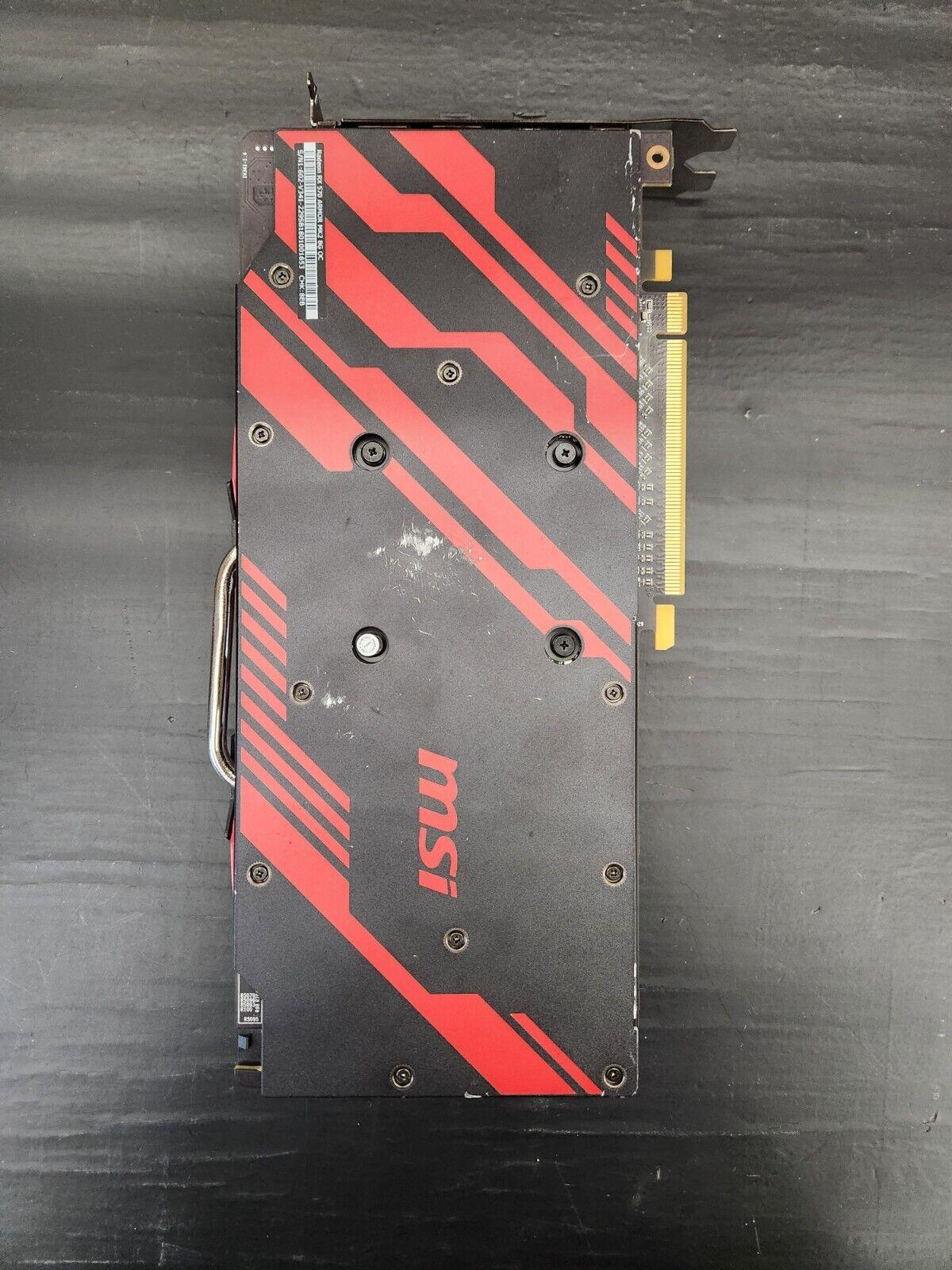 MSI Radeon RX 570 Armor 8GB GDDR5 Graphics Card - DisplayPort, HDMI, DVI