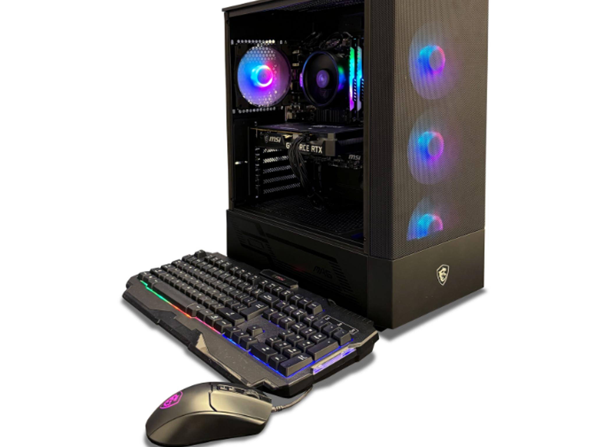 NSX Gaming Pc AMD Ryzen 5 8400F, 32GB RAM DDR5, 1TB SSD NVME M.2, PSU 650W 80+, RTX 3050 VENTUS 2X