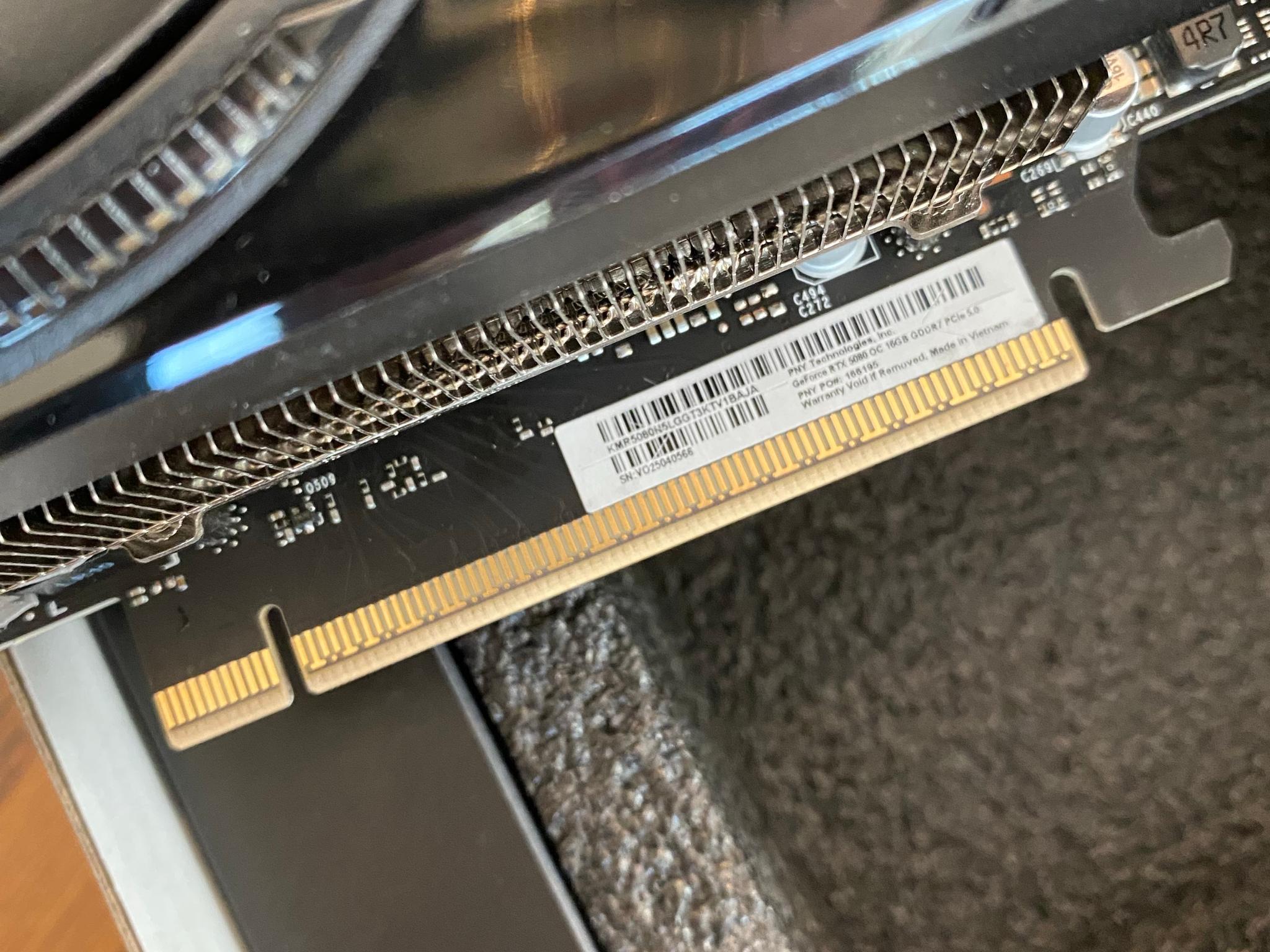 PNY GeForce RTX 5080 Overclocked Triple Fan