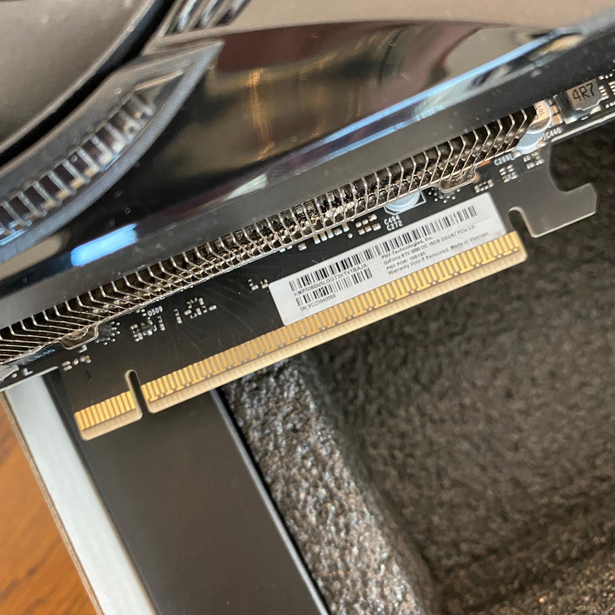 PNY GeForce RTX 5080 Overclocked Triple Fan