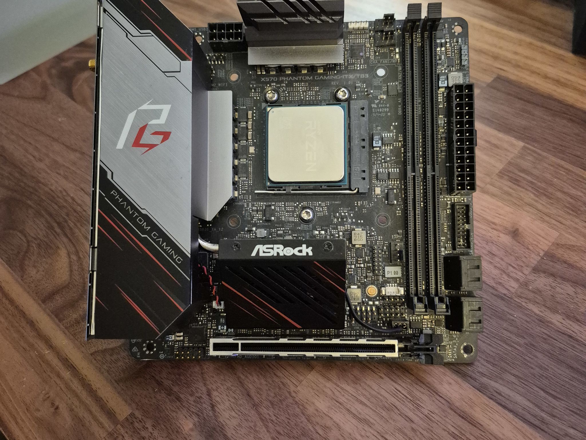 ASROCK X570 ITX MOTHERBOARD