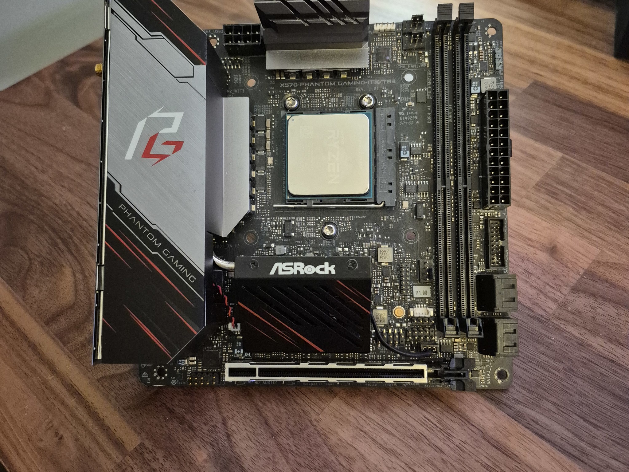 ASROCK X570 ITX MOTHERBOARD