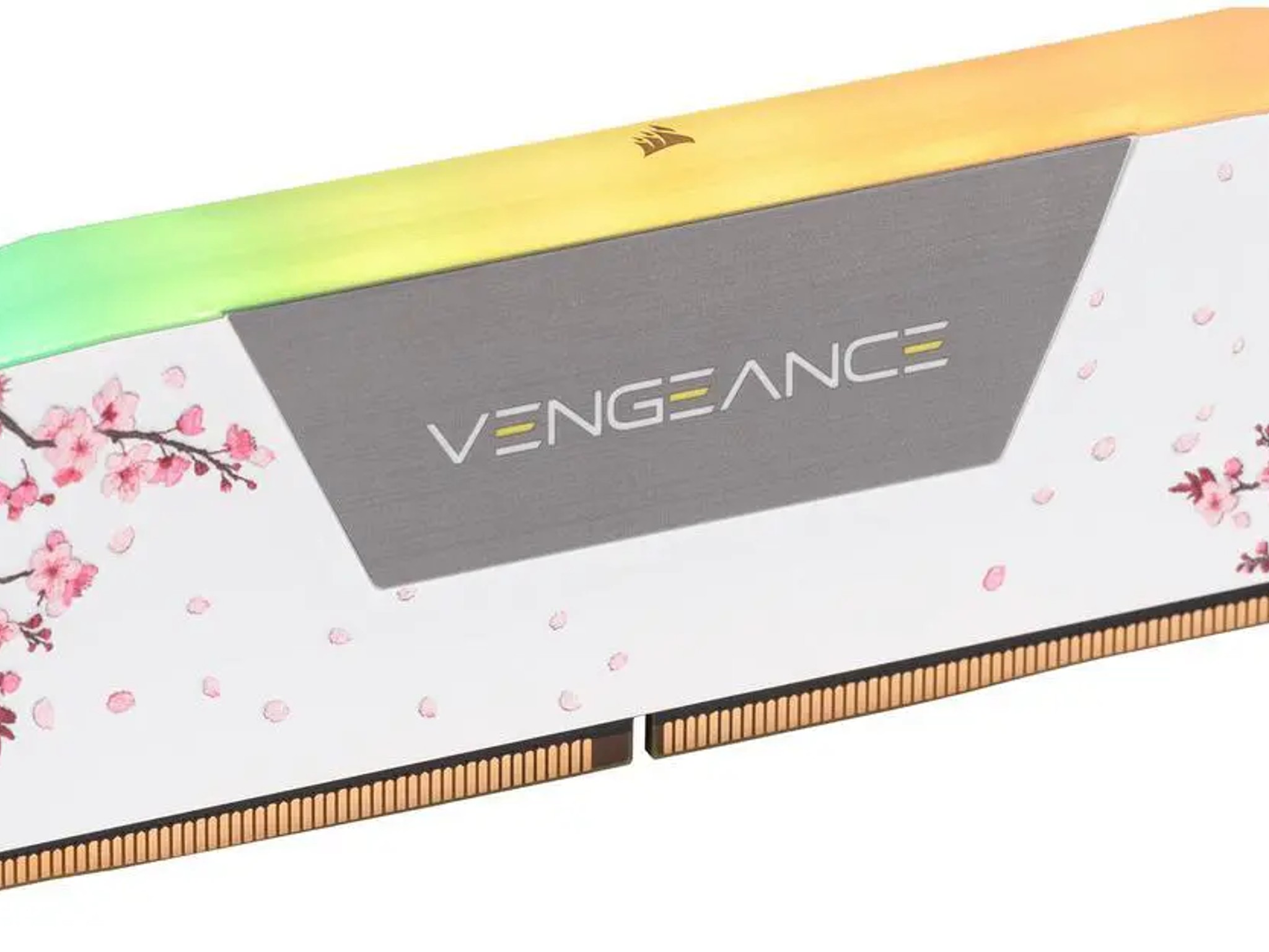 BNIB DDR5 32GB (2x16GB) 6000MHz CL30 Corsair White Special Cherry Blossom Edition RGB RAM