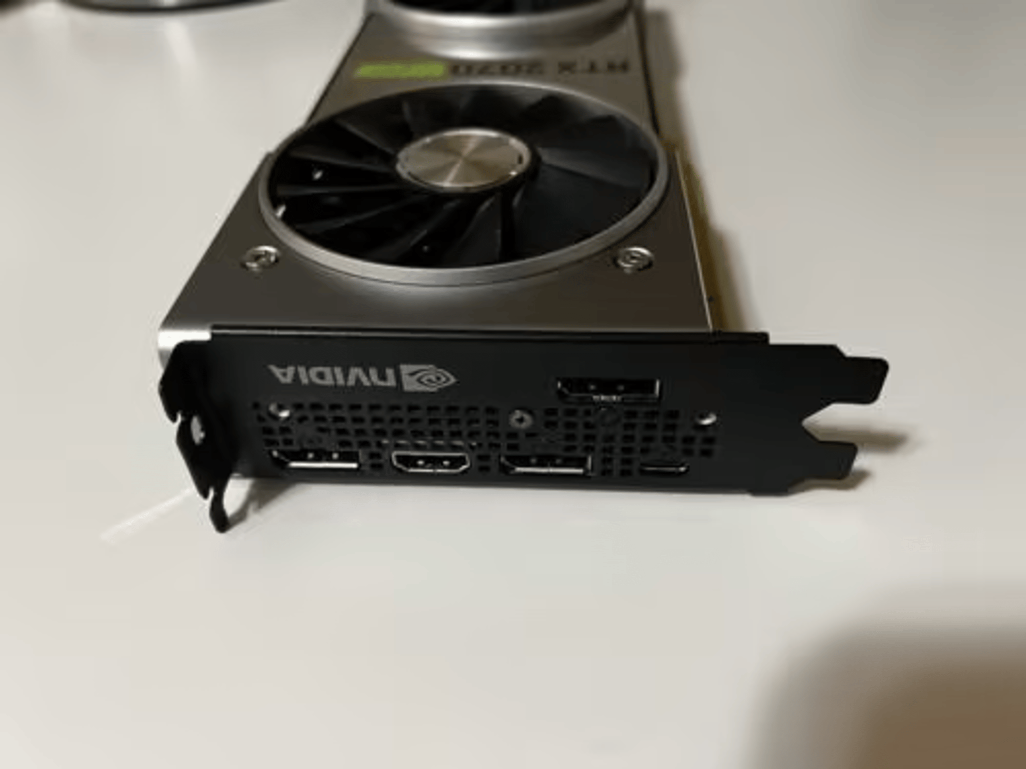 NVIDIA RTX 2070 Super Founders Edition 8GB Graphics Card w/V1 Tech RGB Backplate