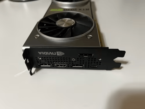 NVIDIA RTX 2070 Super Founders Edition 8GB Graphics Card w/V1 Tech RGB Backplate