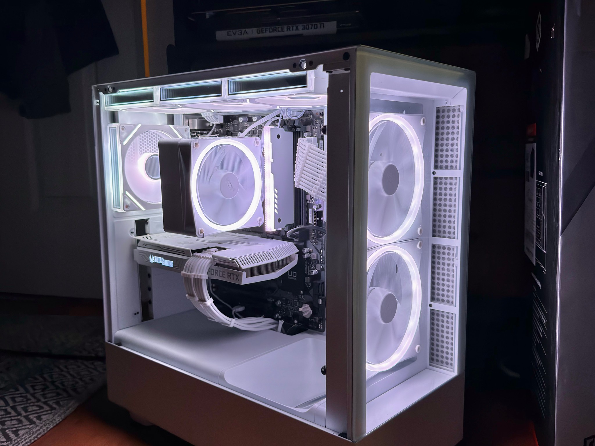 ❄️WHITE RTX 3070 GAMING PC | i7-12700 | 32GB RAM | 1TB SSD❄️