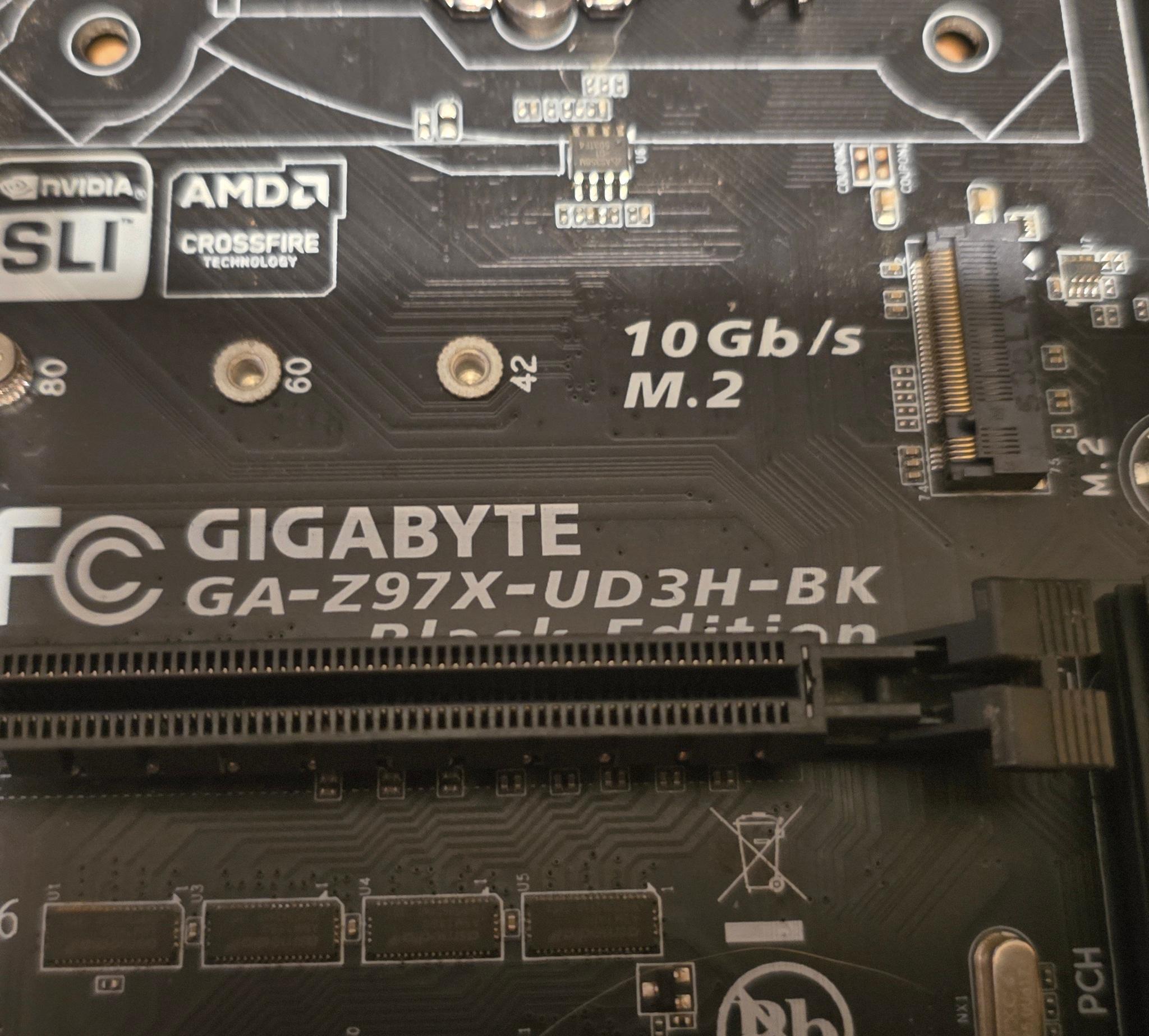 Gigabyte GA-z97x-ud3h-blk w/ i5-4690k and 24gb DDR3 bundle