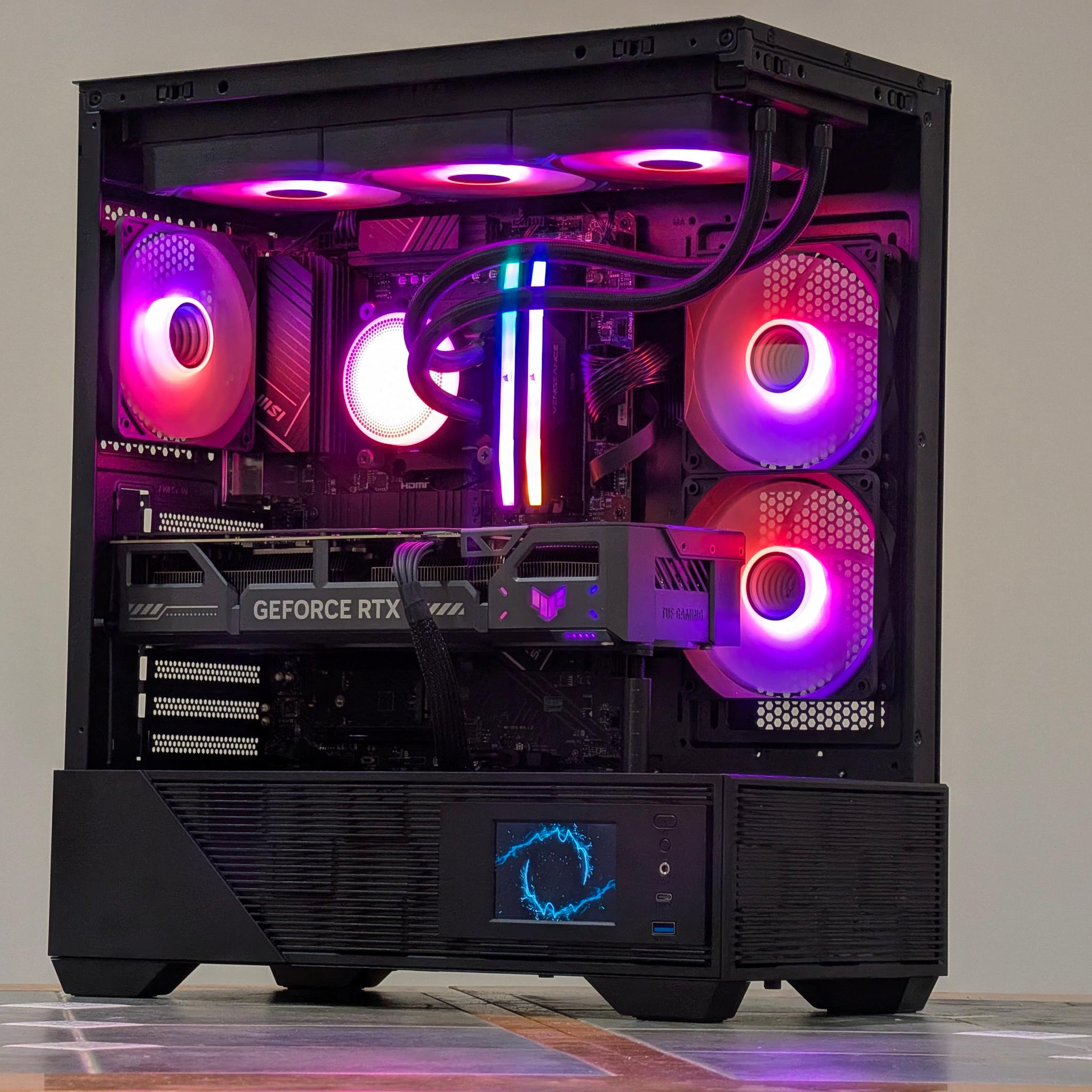 🌈🖤Ryzen 7 7700x | RTX 5070 | 32GB DDR5 | 2TB SSD | Gaming PC🖤🌈