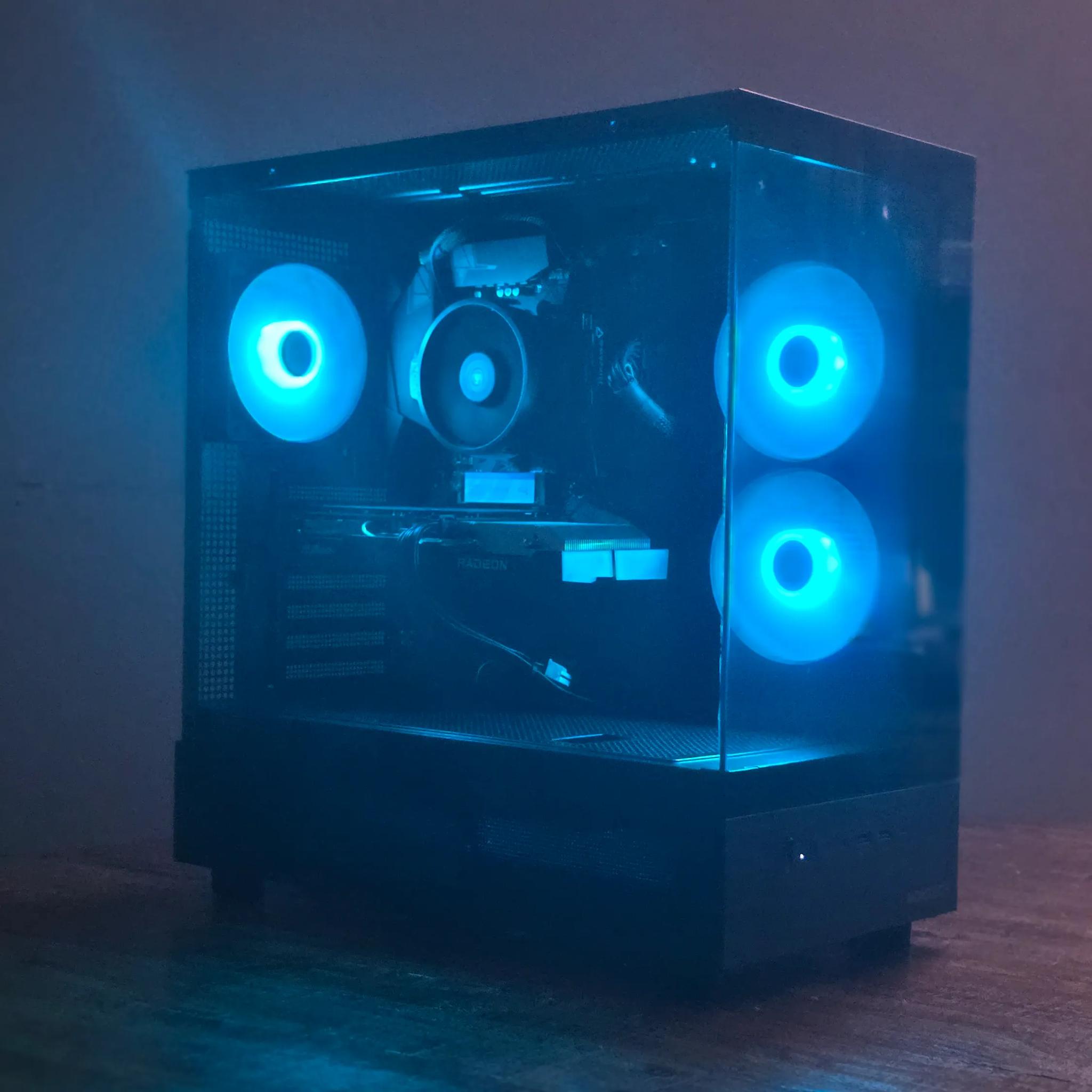Gaming PC - Ryzen 5 5500, RX 6600, 16GB ram, 1TB storage - Clean & Ready to Use