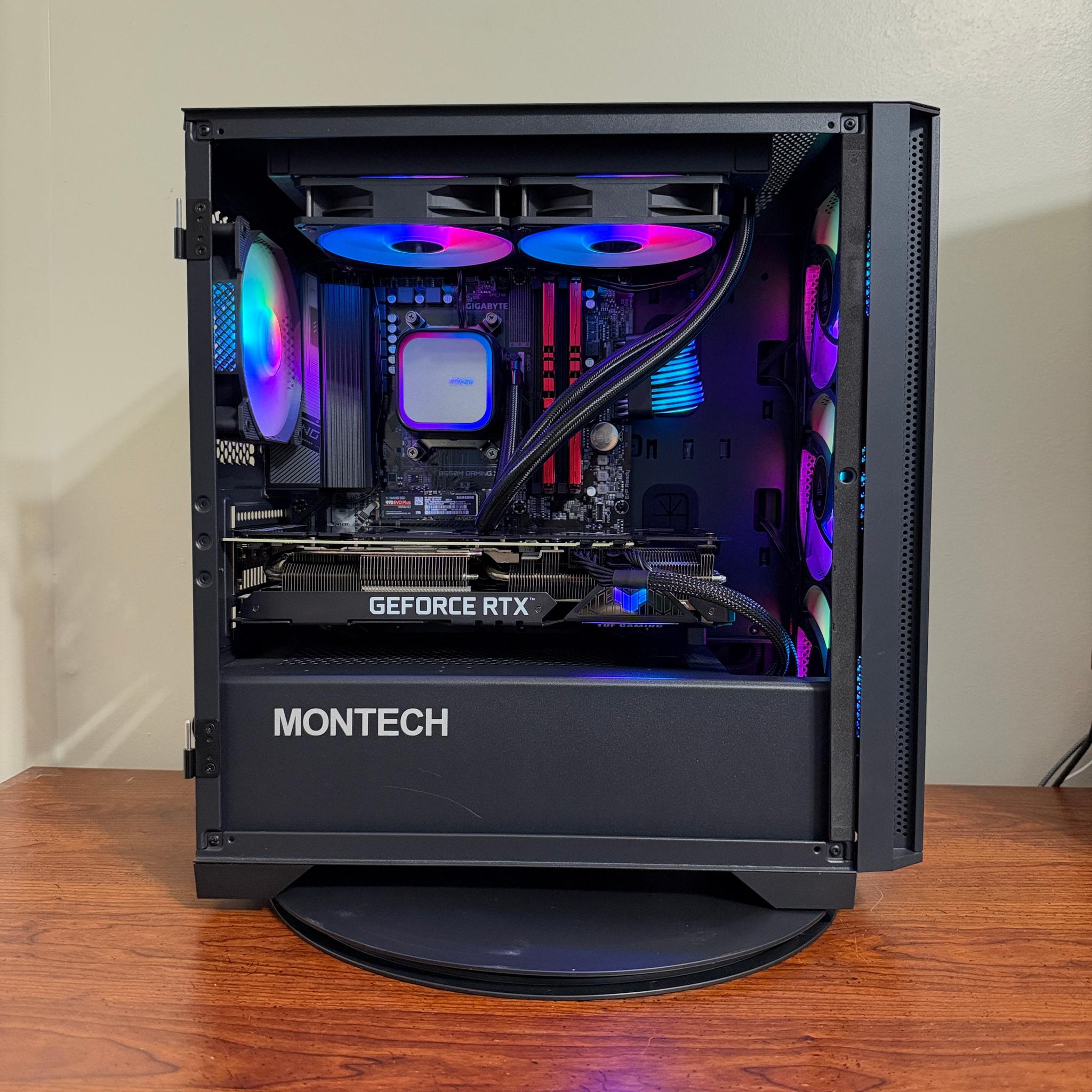 RTX 3080 Custom Gaming PC | Ryzen 7 5800XT | 1TB NVMe SSD | 32gb DDR4 Ram | M-ATX