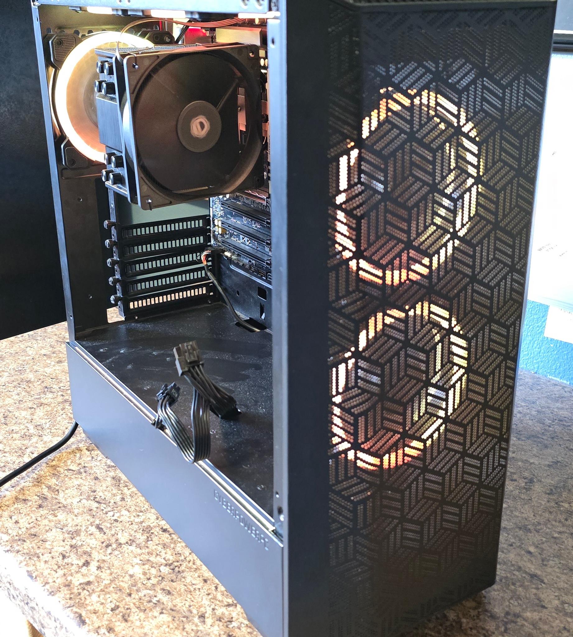Motherboard case combo (read description)