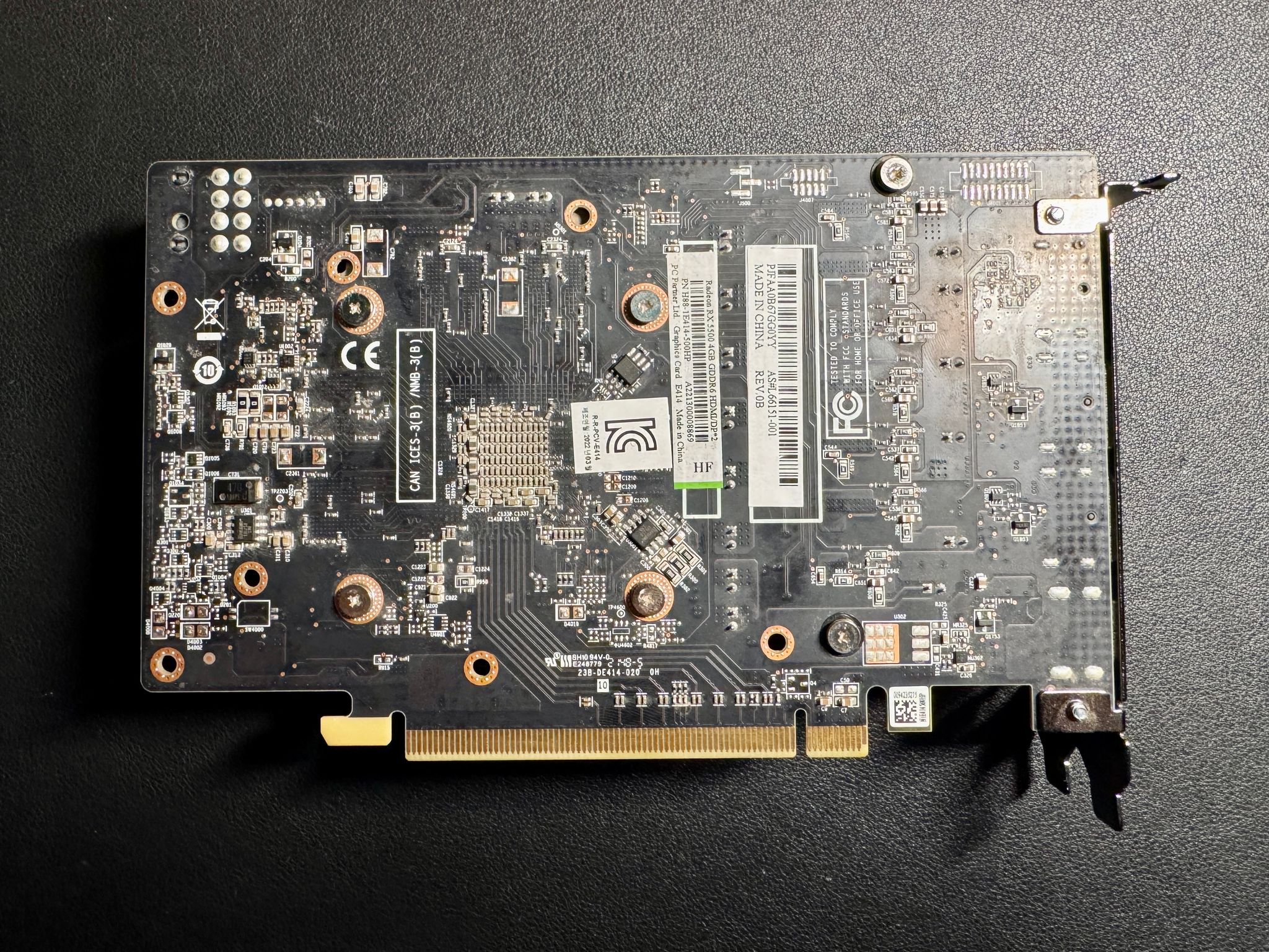 AMD Radeon RX 5500 4GB GDDR6 Graphics Card