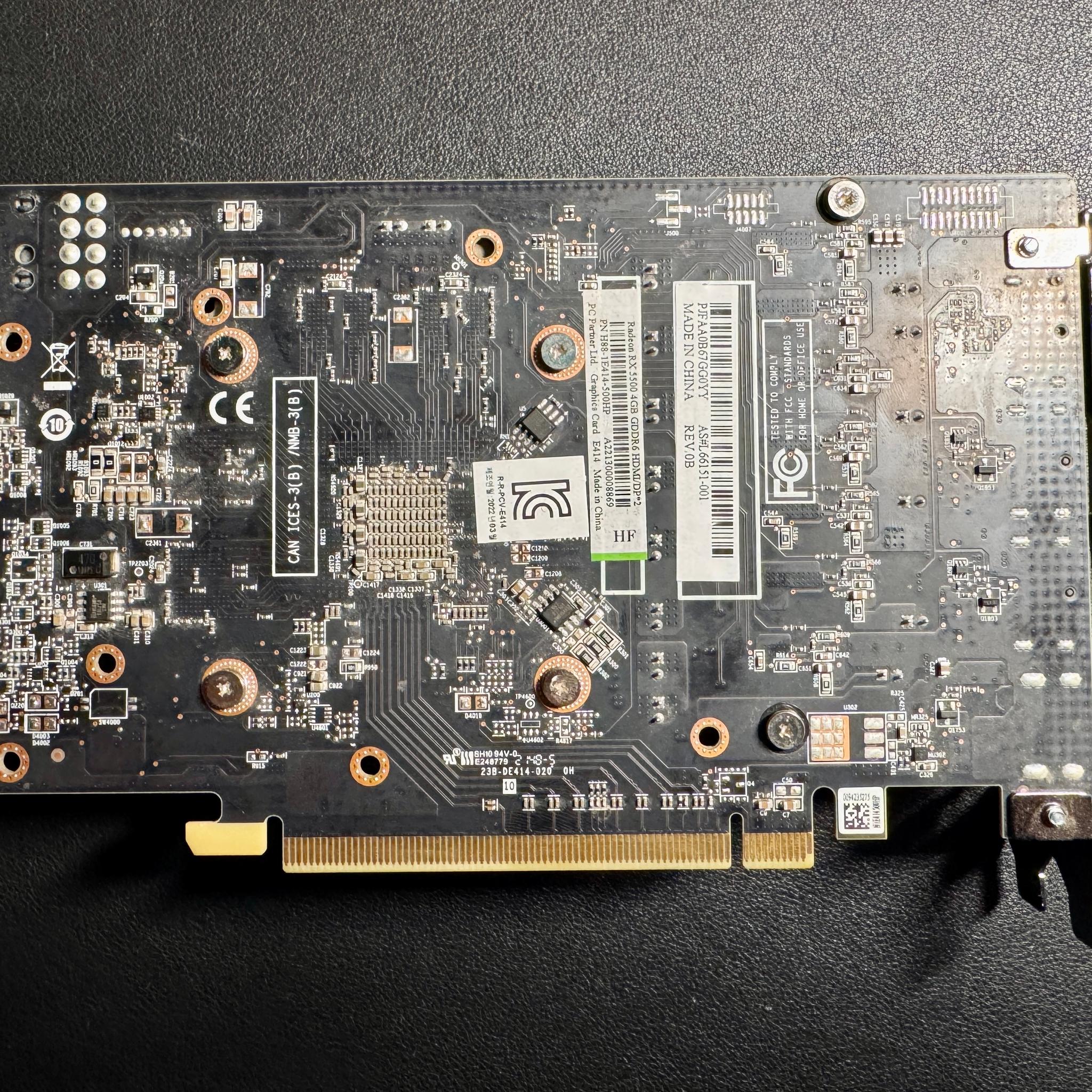 AMD Radeon RX 5500 XT 4GB GDDR6 Graphics Card