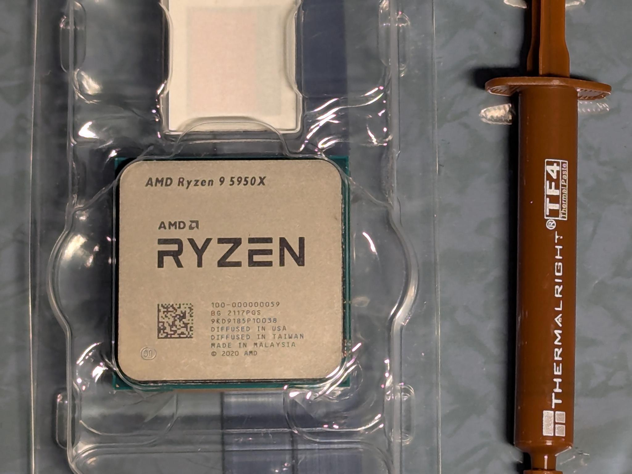 AMD Ryzen 9 5950X 16-core/32-thread CPU. Read Description