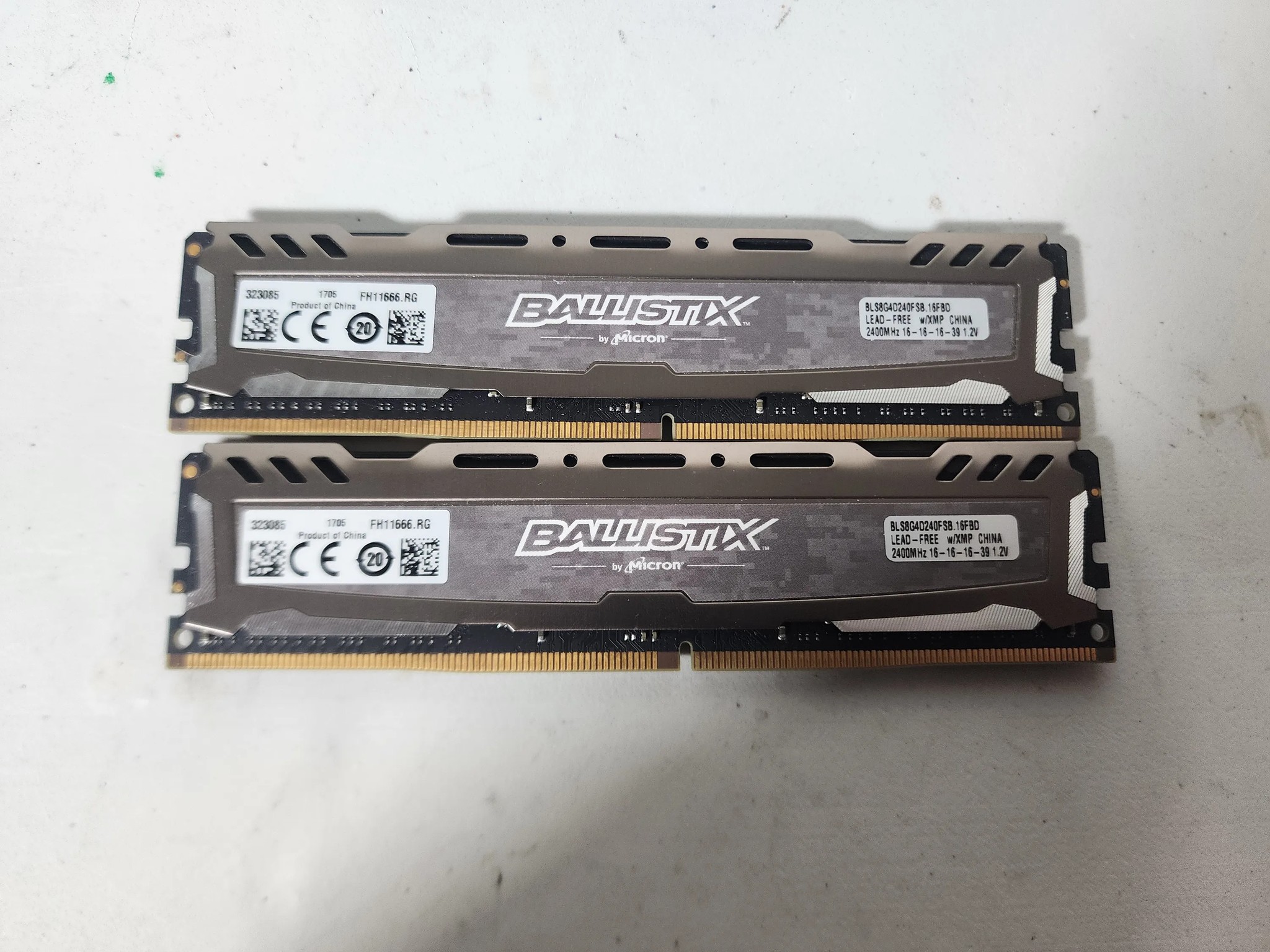 32gb DDR4 Micron Ballistix