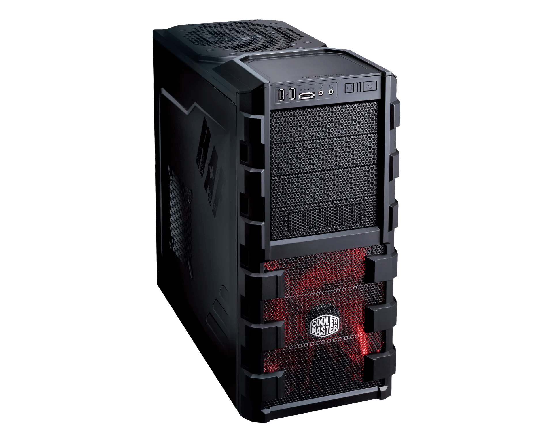 COOLER MASTER HAF 912 Plus - Black - Mid Tower - ATX - Retro Case