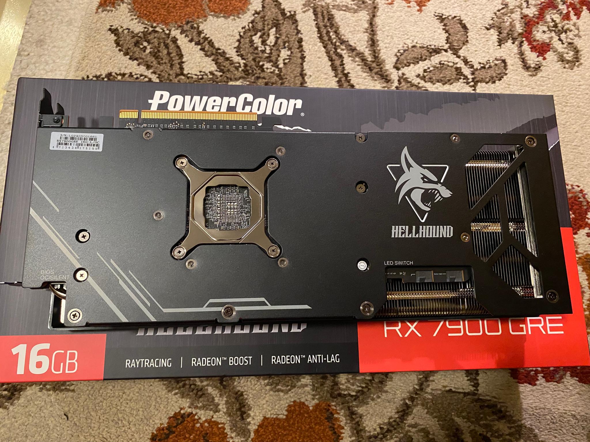 PowerColor Hellhound AMD Radeon RX 7900 GRE 16GB