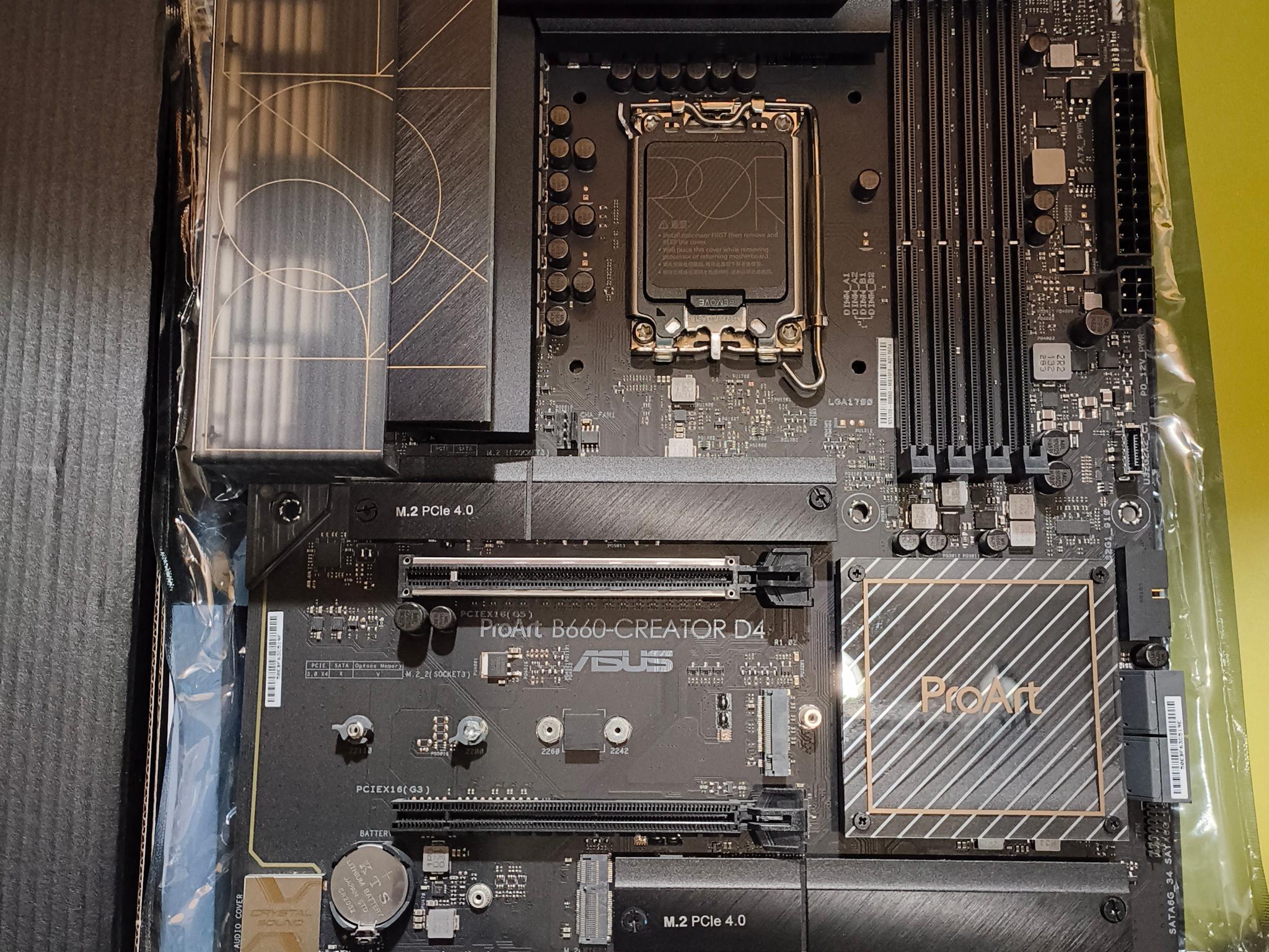 Asus ProArt B660-Creator D4