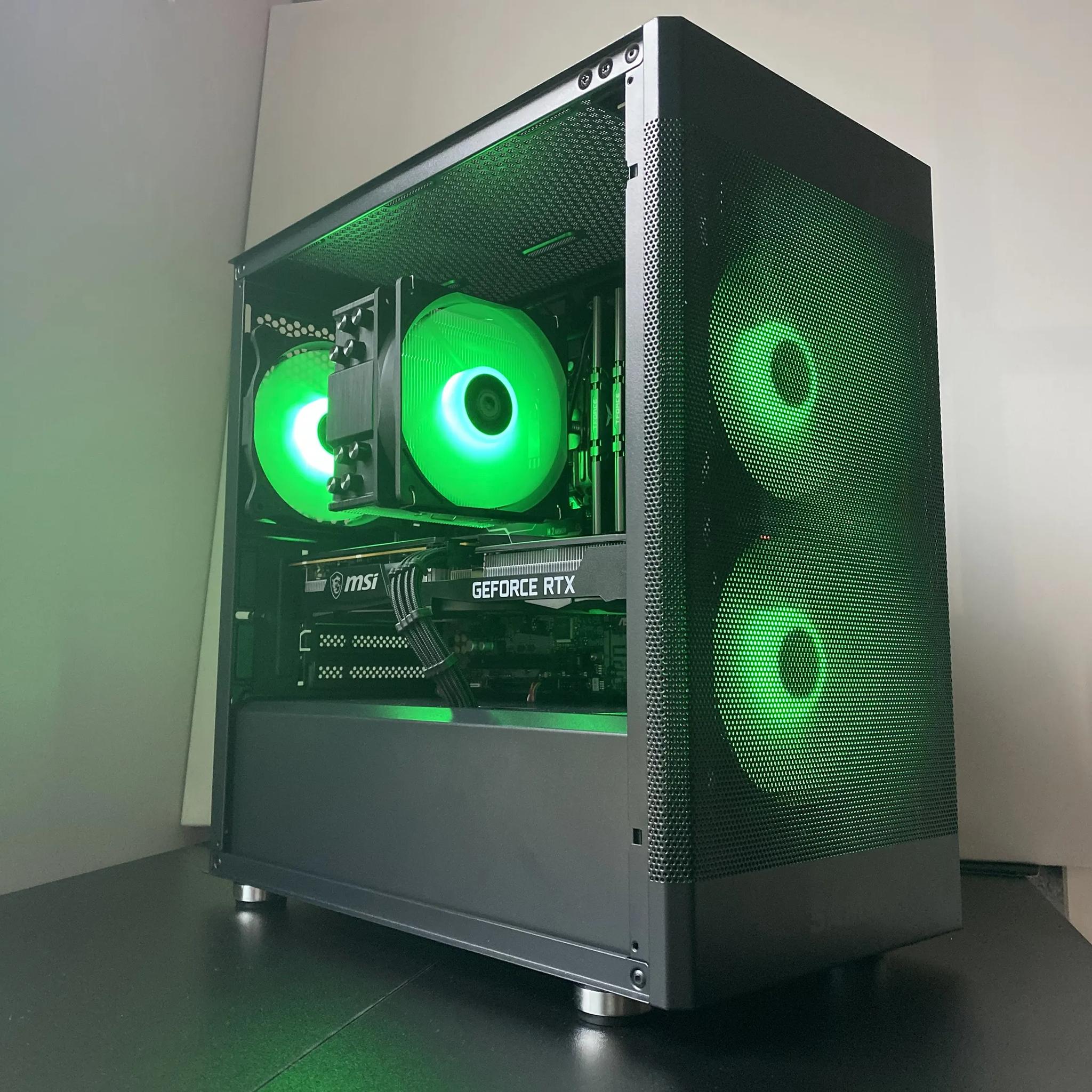 🖤 Stealth 🖤 | RTX 3060 | Intel i5-12400f | 16GB Ram | 1TB SSD | Mid-Range Gaming PC