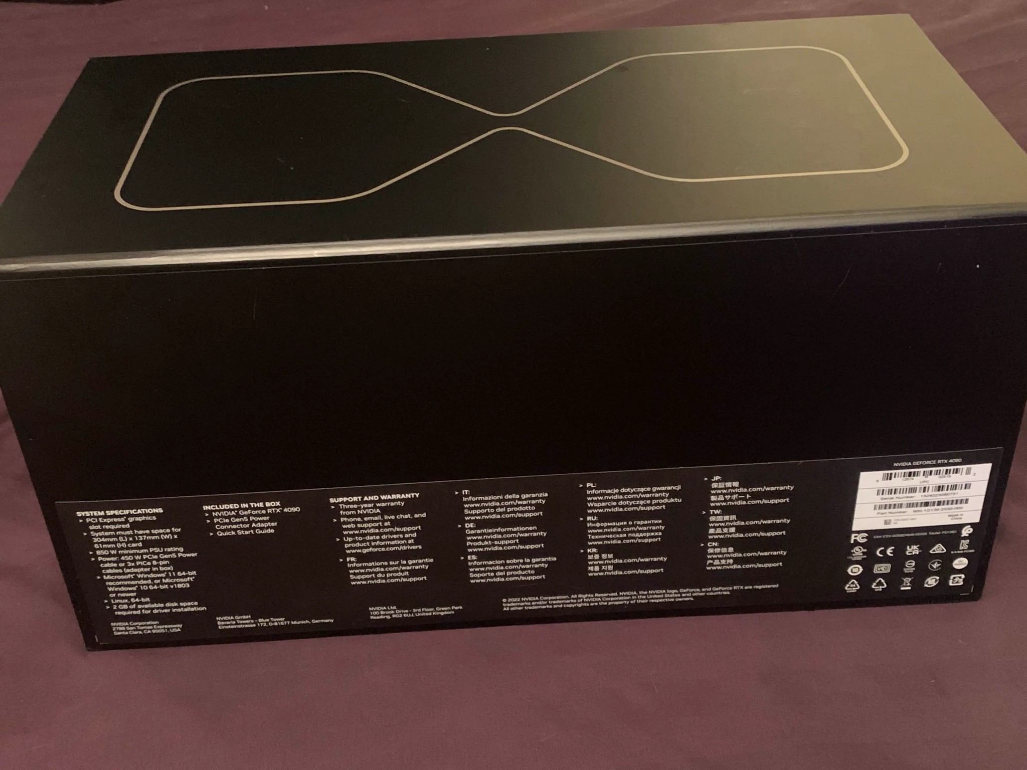 NVIDIA GeForce RTX 4090 24GB Founders Edition – Refurbished, Like New