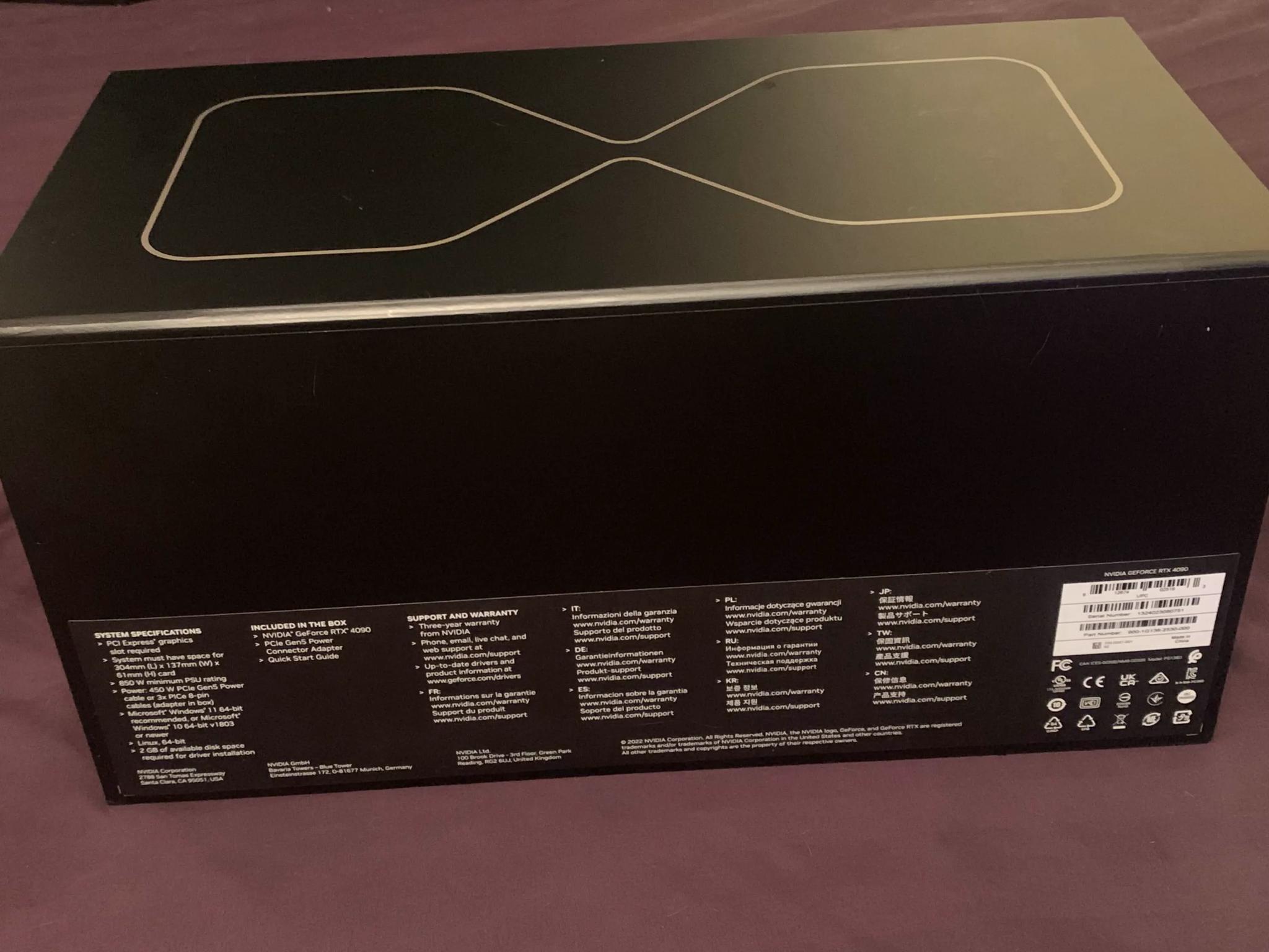 NVIDIA GeForce RTX 4090 24GB Founders Edition – Refurbished, Like New