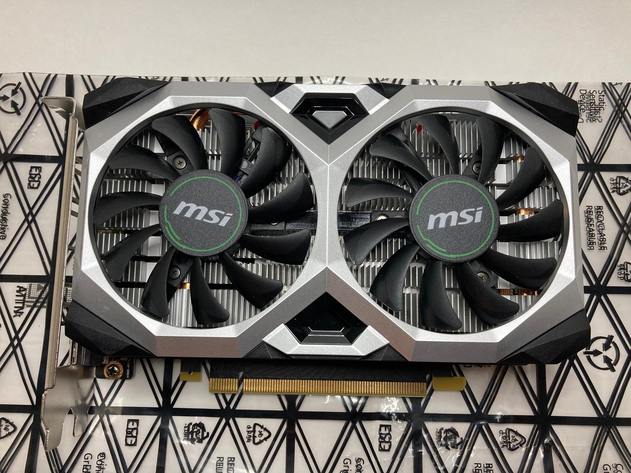 MSI GeForce GTX 1650 Super VENTUS XS OC edition - USED