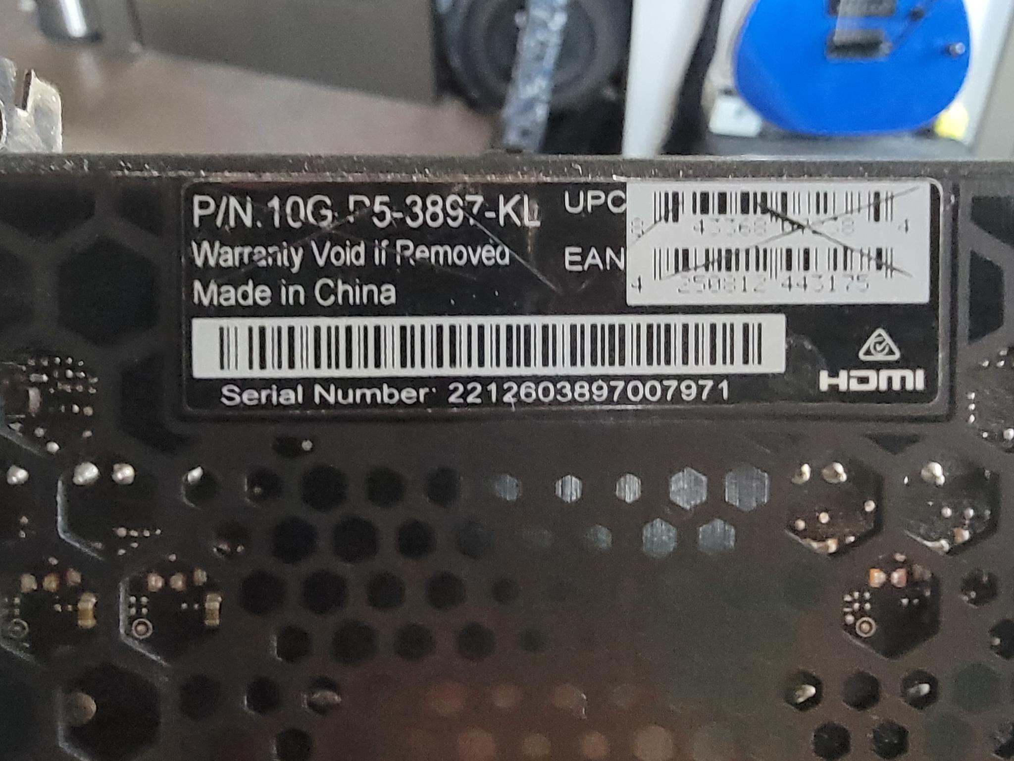 EVGA FTW 3080 10GB
