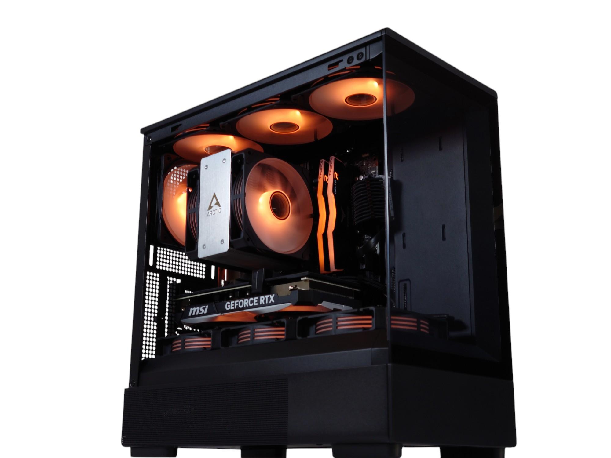 🖤💚Darkstar❇️ Gaming PC❇️Nvidia RTX 4060 8GB❇️AMD Ryzen 7 5700X3D 8-Core❇️32GB DDR4❇️ 1TB SSD