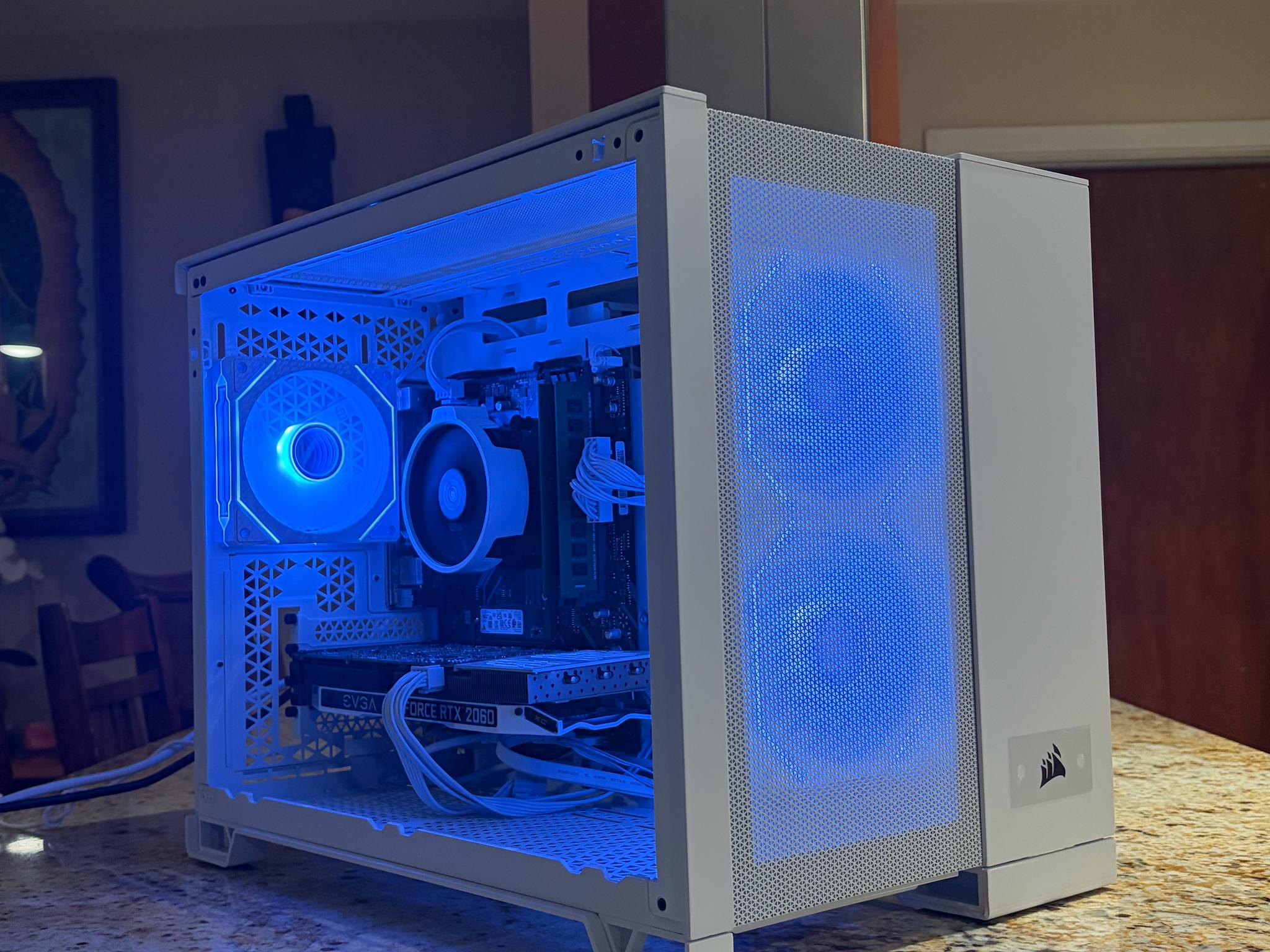White Gaming PC | RTX 2060 6GB | RYZEN 7 2700X| 16GB RAM | 500GB SSD | Wi-Fi + Bluetooth