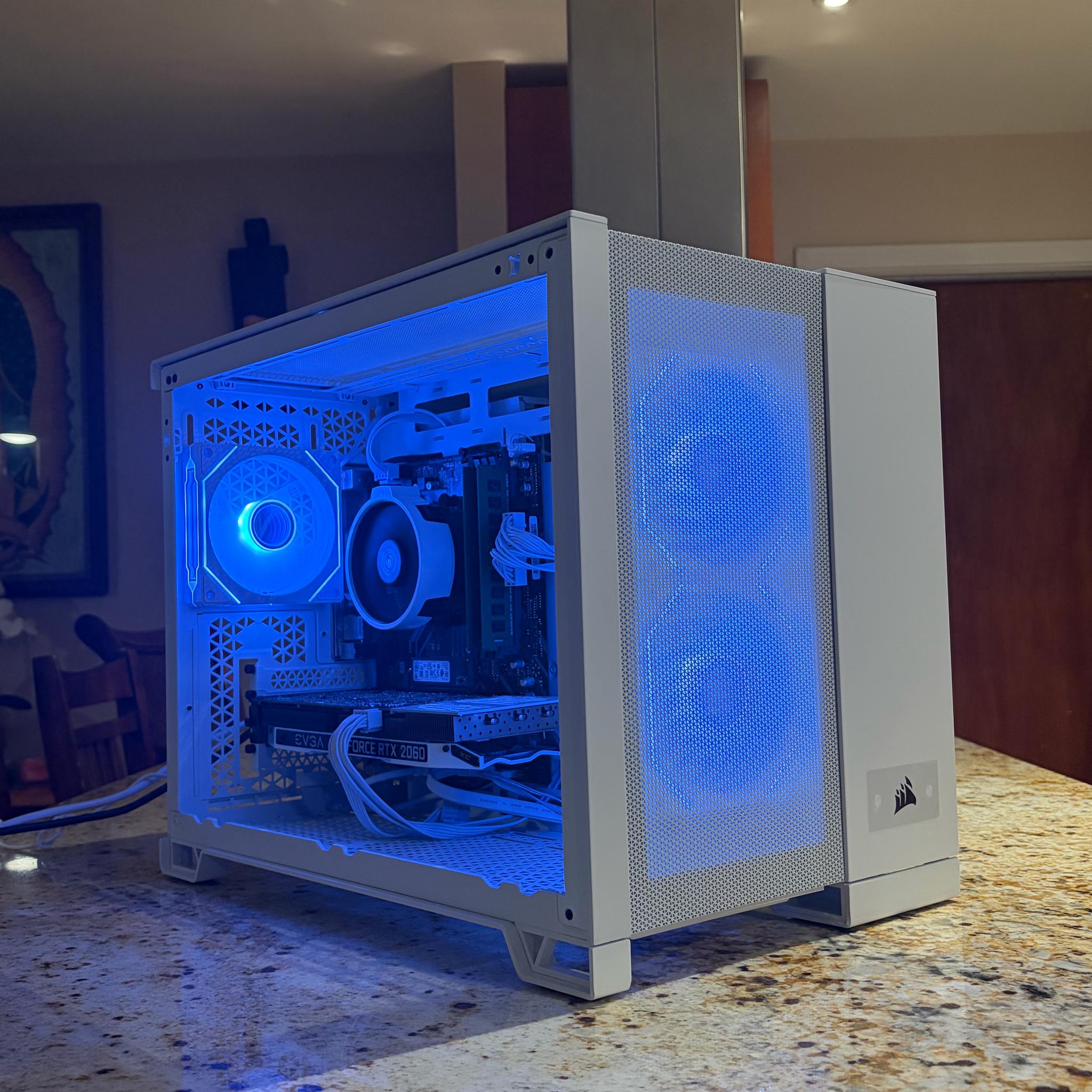 White Gaming PC | RTX 2060 6GB | RYZEN 7 2700X| 16GB RAM | 500GB SSD | Wi-Fi + Bluetooth