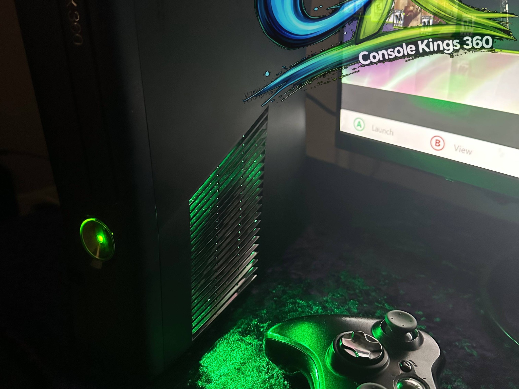Xbox 360 - RGH3  - Custom LEDs