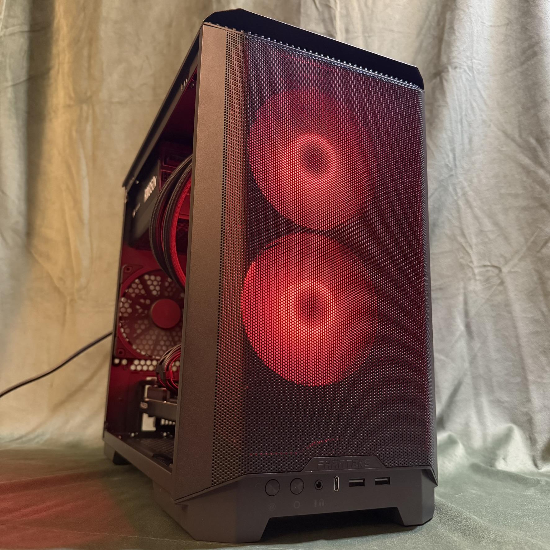 Mighty Midnight AMD 9700X - PowerColor Radeon RX 9070 Hellhound - BEAST 1440P & 4K Game Destroyer