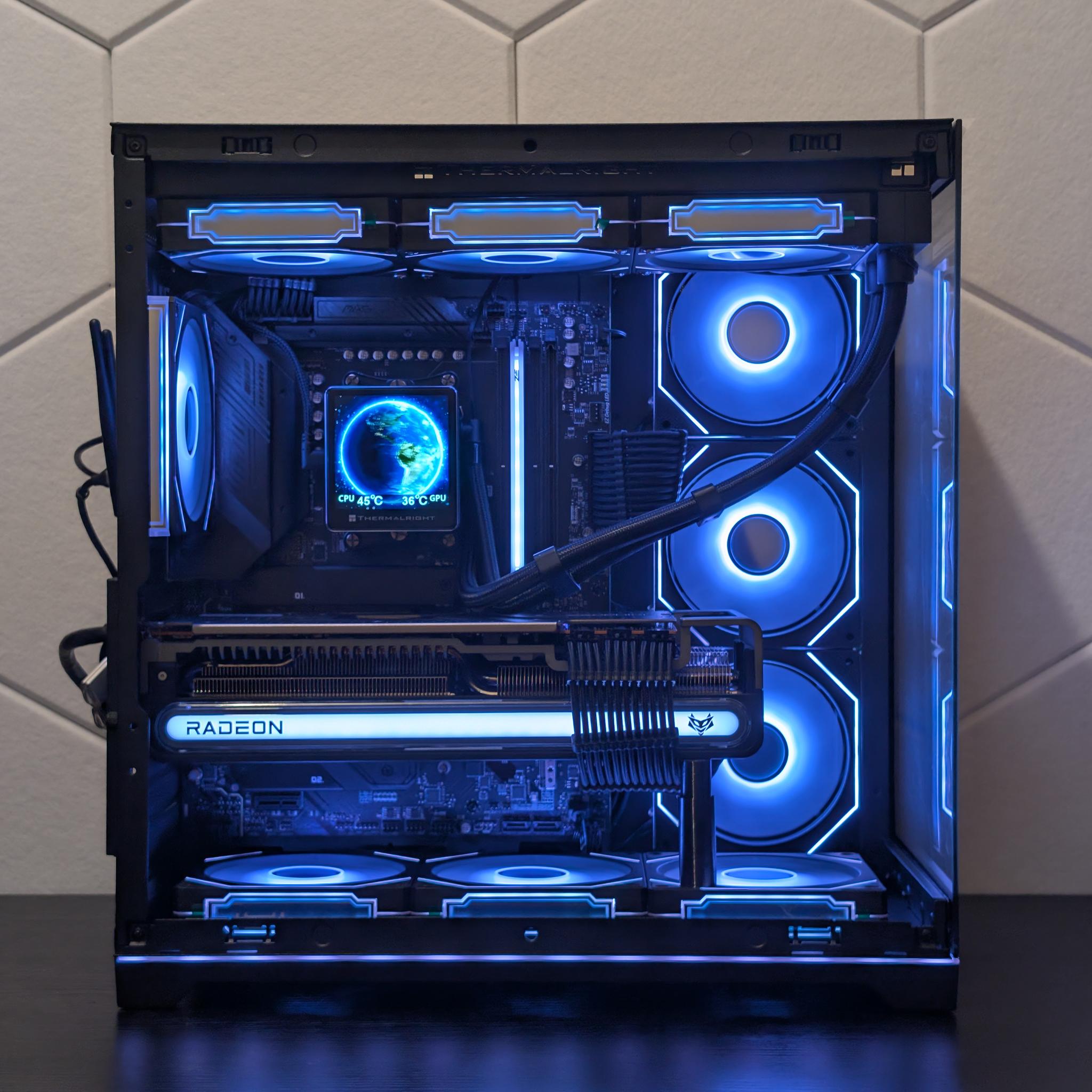 ♠️🔥4K Gaming Beast | RX 7900XTX | Ryzen 9 9900X | 2TB SSD | 32GB RAM | WiFi 6 & Bluetooth🔥♠️