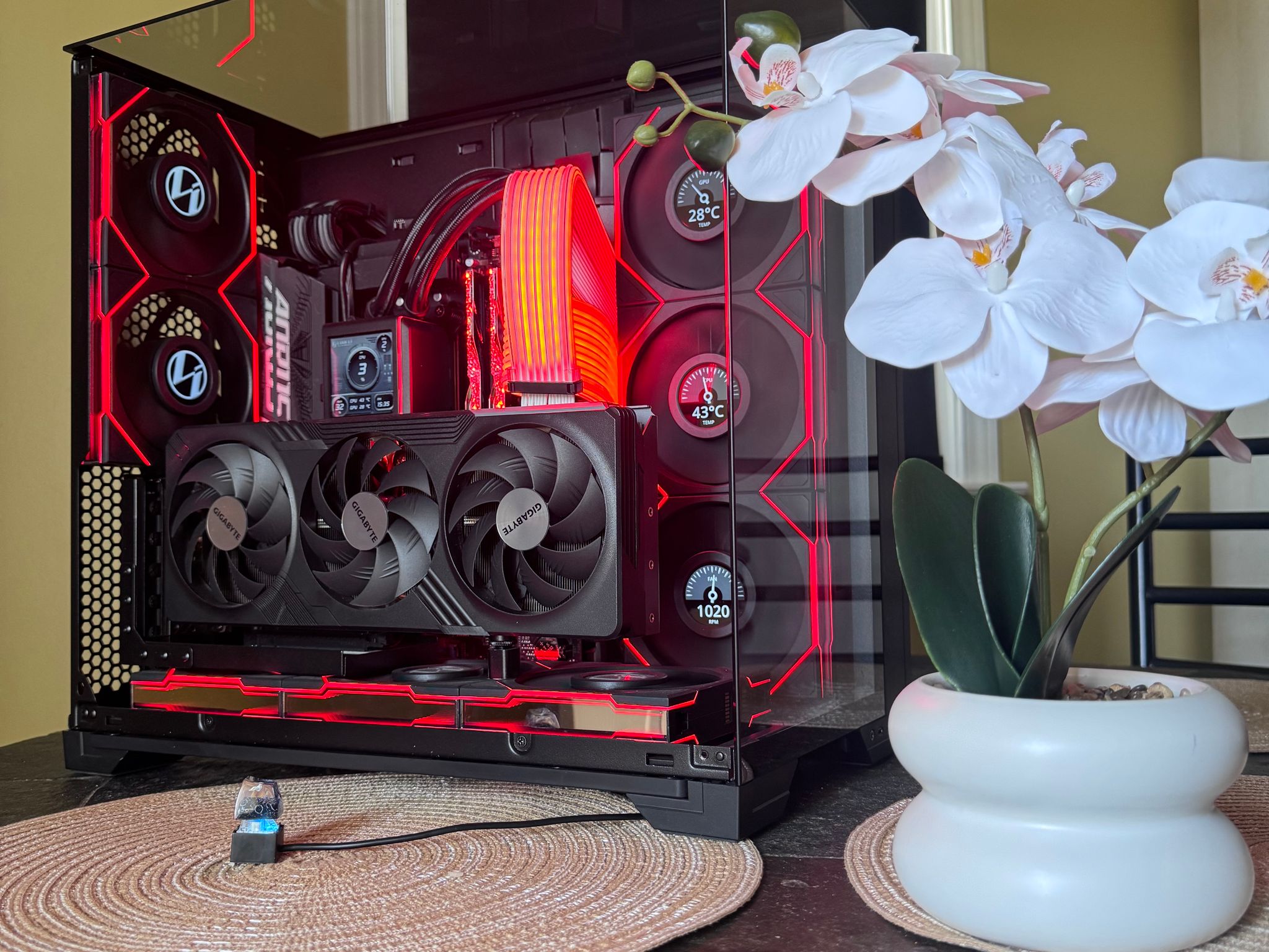Custom built gaming pc ft. Ryzen 9 9950x3d