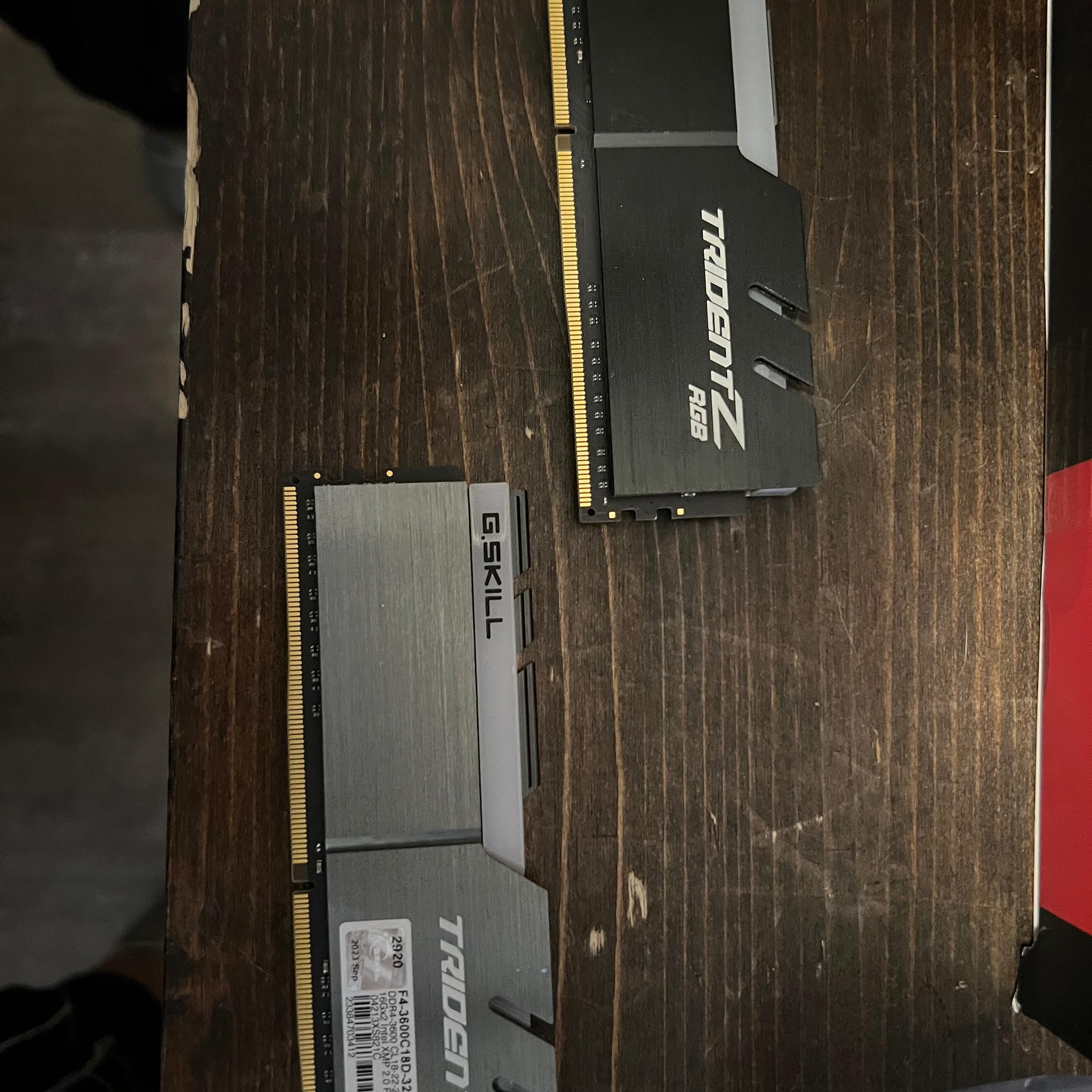 Perfect Condition 32GB G.Skill Trident RGB