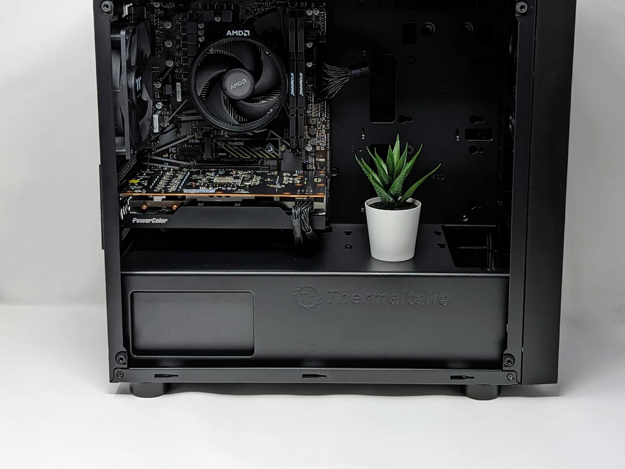 Stealth AM4 | No RGB | RX 6600 | Ryzen 5 3600 | 16gb RAM | MSI M461 1TB Gen 4 NVMe SSD