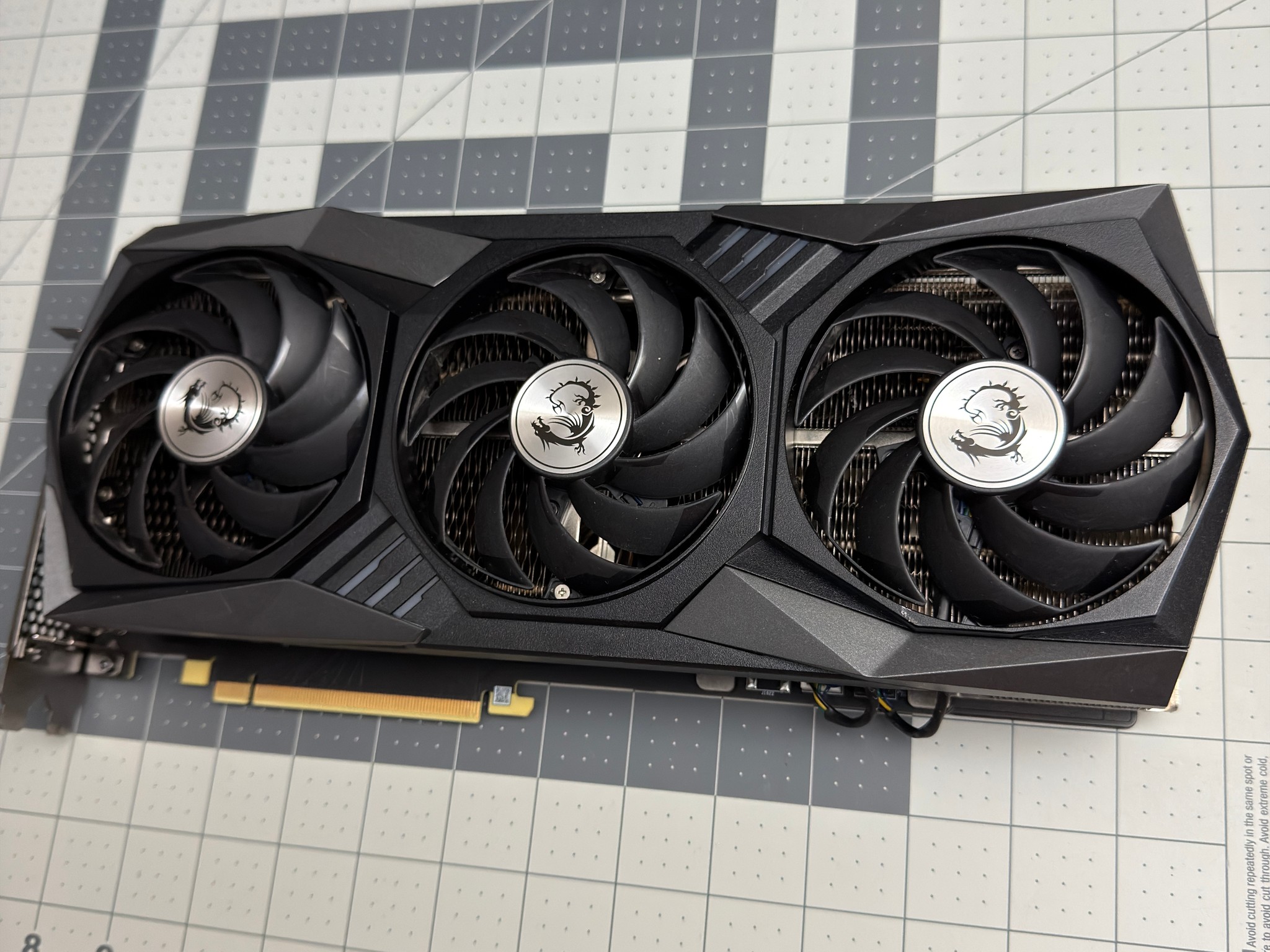 MSI GeForce RTX 3060 GAMING X TRIO 12G