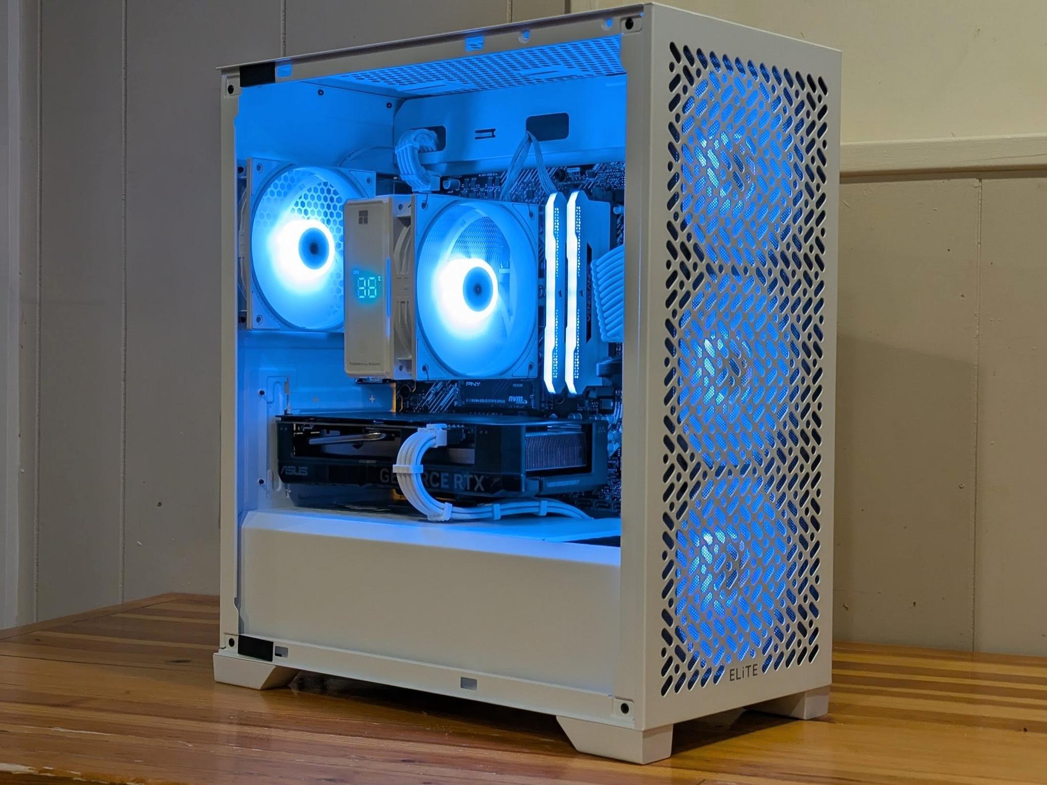 🖤🤍 Black White 1440p 1080p Gaming PC – Ryzen 3700X RTX