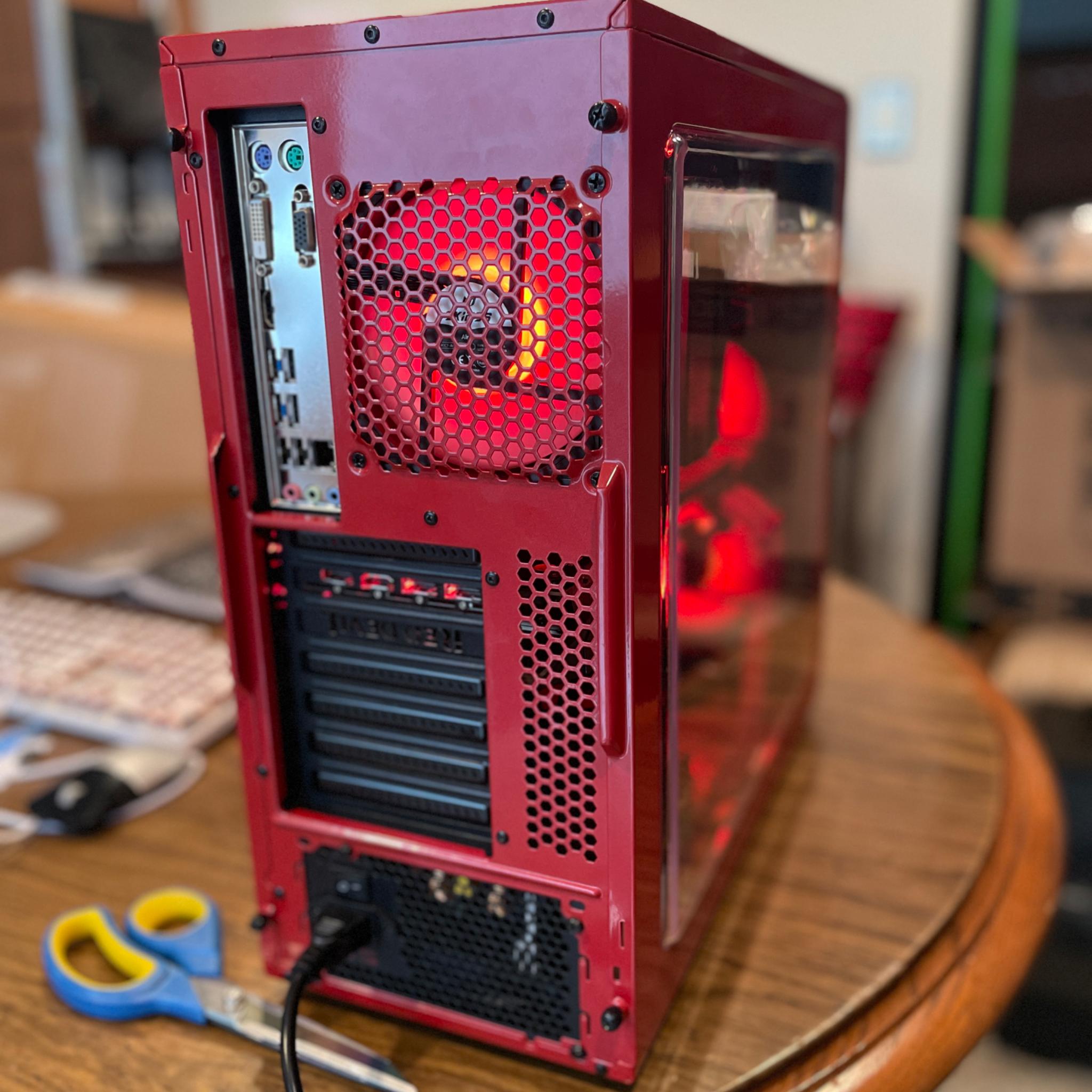 🔥💀🔥INFERNO REAPER🔥💀🔥”burn through the competition”with red devil Radeon 5700XT