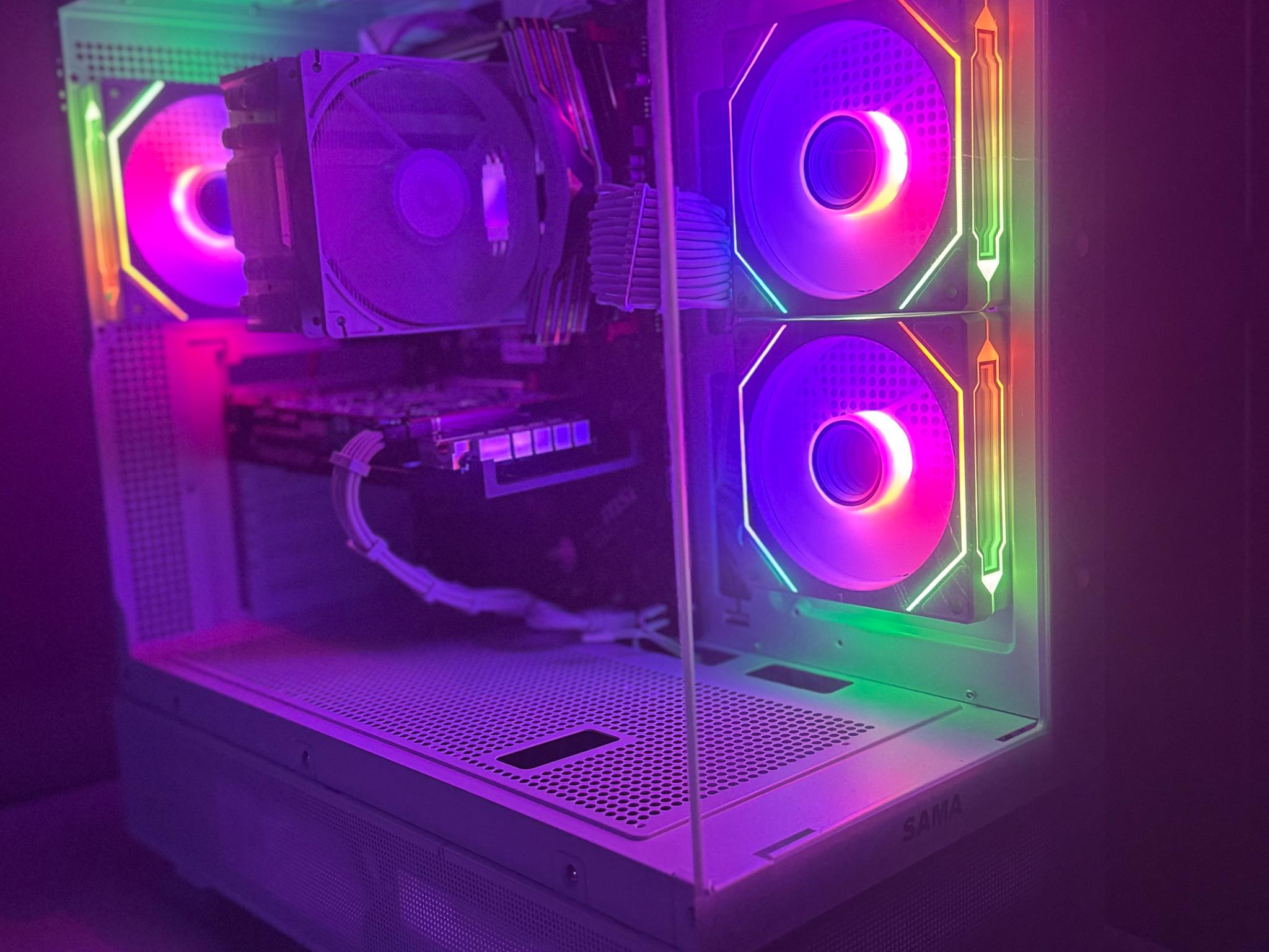Custom Build Gaming PC. AMD Ryzen 7 3700x. 5500XT 8gb Graphics Card. 16 gb Ram.