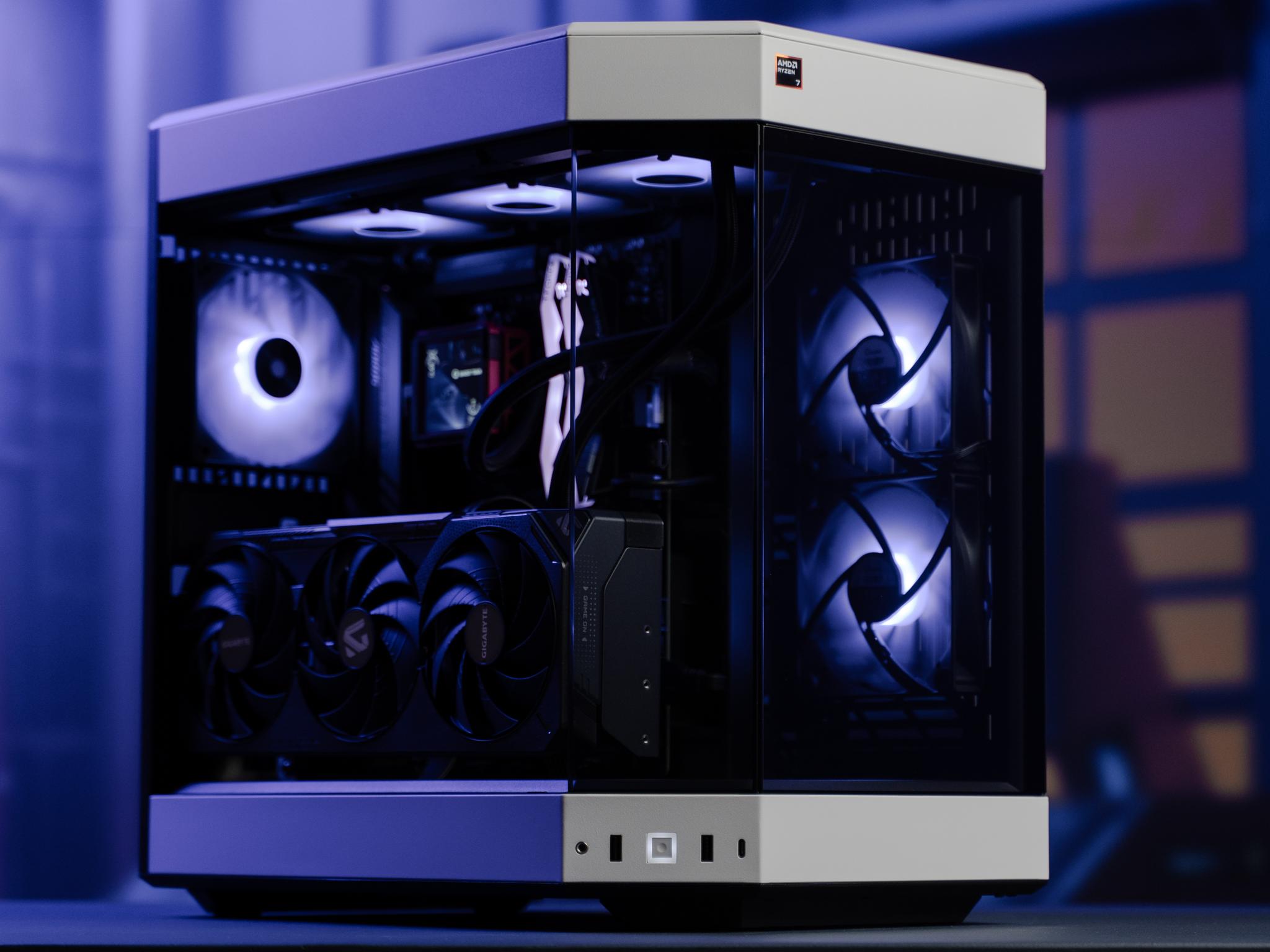 “Optimo” RTX 5080 Ryzen 7 9800X3D 32GB 2TB Windows 11 Workstation Gaming PC