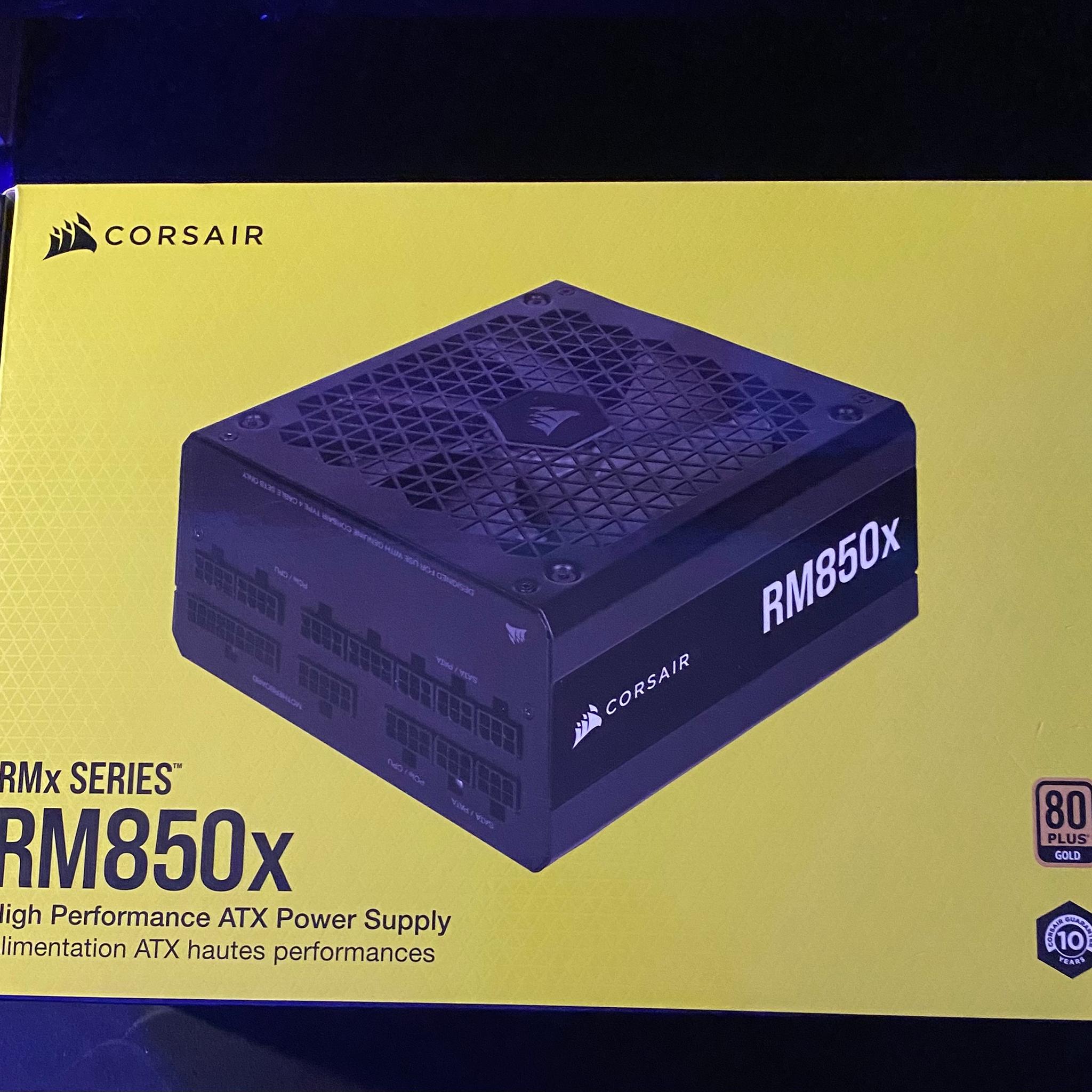 Corsair RMx Series™ RM850x / 850 Watt 80 PLUS Gold Fully Modular ATX PSU