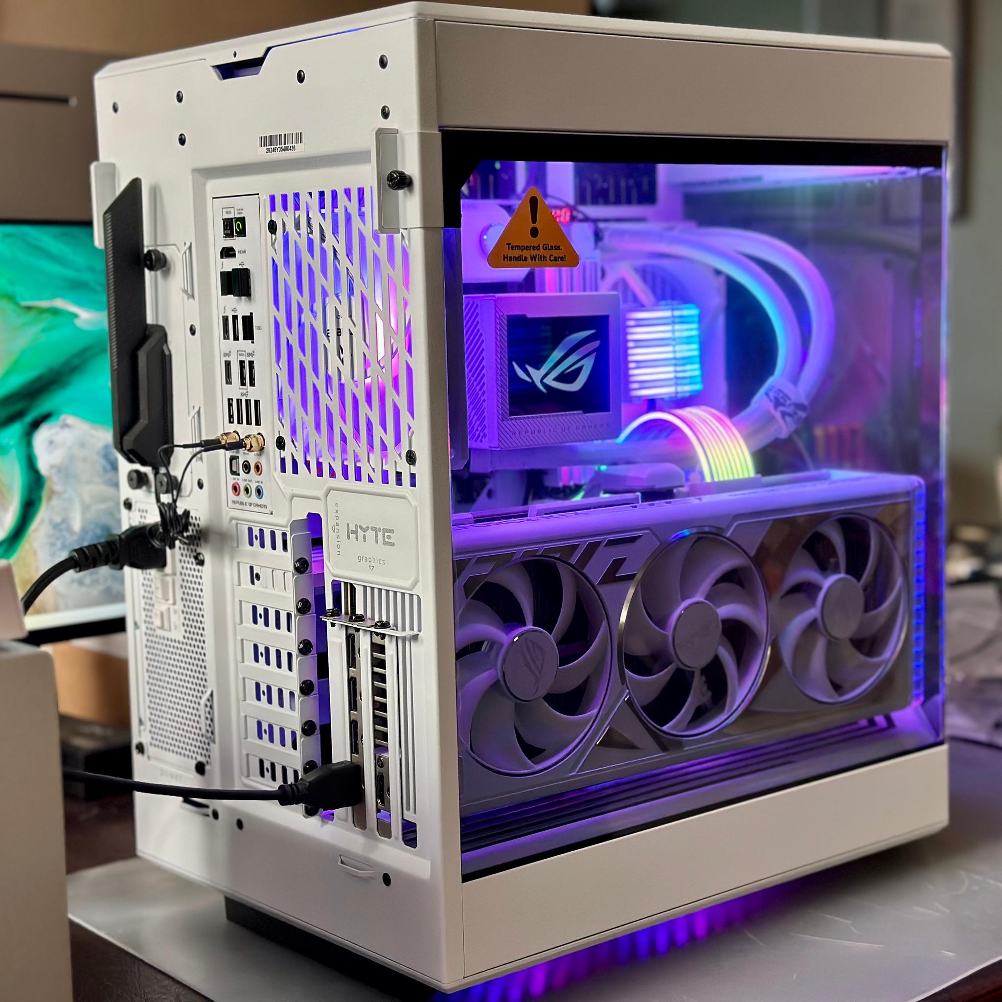 Unstoppable: 14700K, ROG 4080, 64GB 6000, 2TB, ROG FORMULA Z690, 850W, HYTE Y60, RYUJIN III 240mm