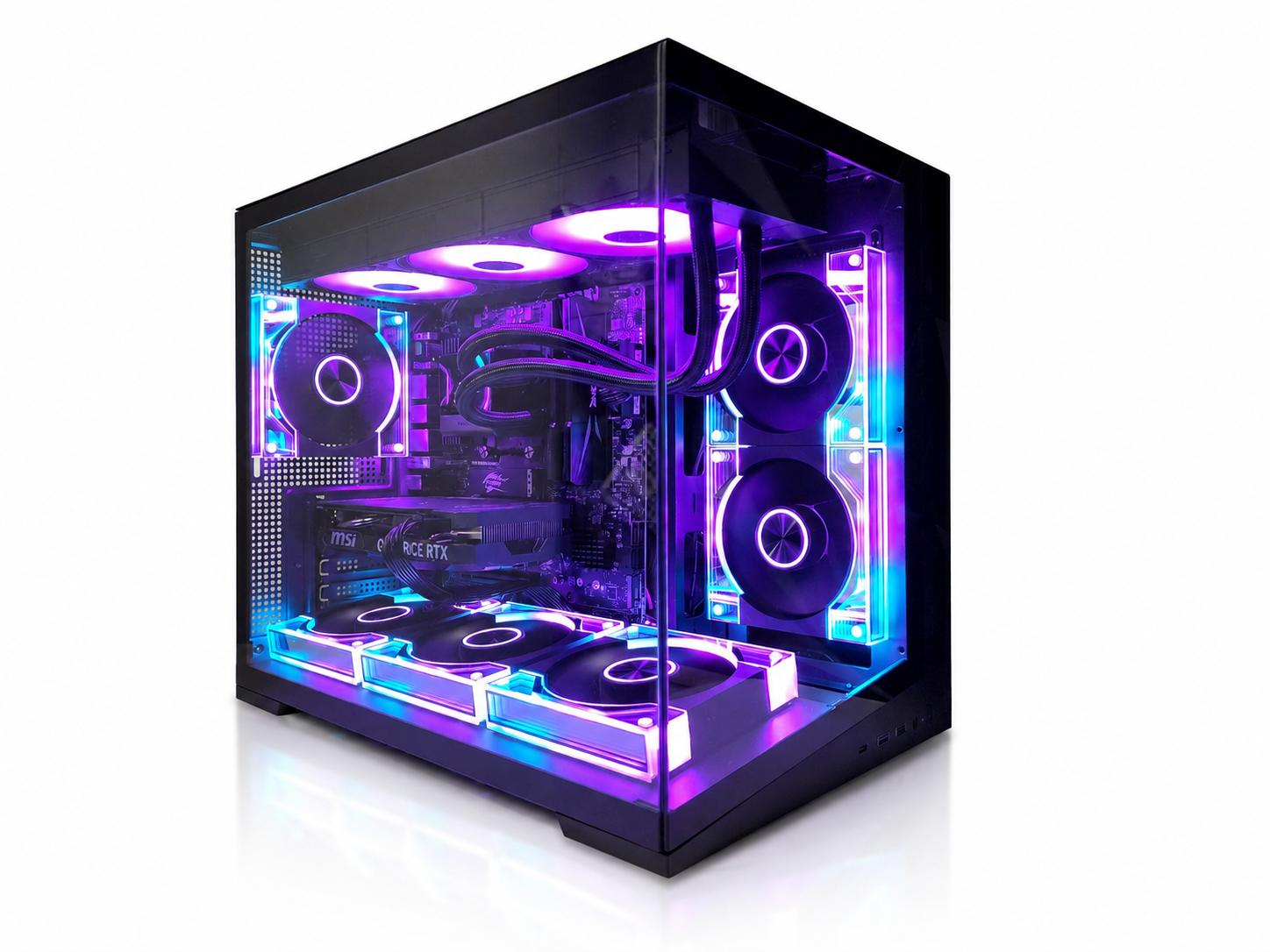 RADIANCE Gaming PC | Ryzen 5 5500 | RTX 4060 8GB | 1TB NVMe | 360mm AIO