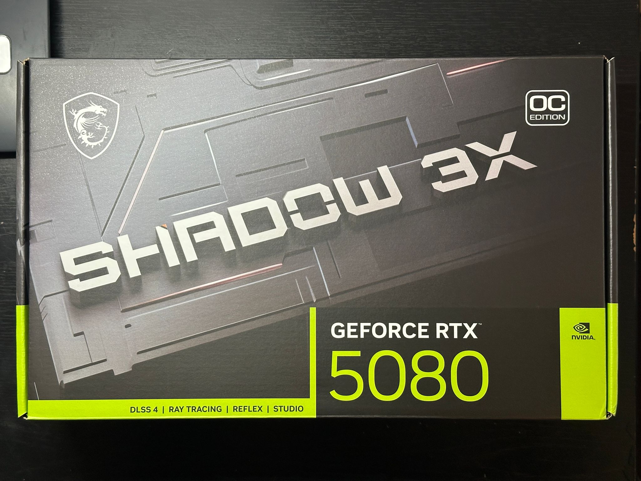 GeForce RTX 5080 - MSI Shadow 3X OC Edition