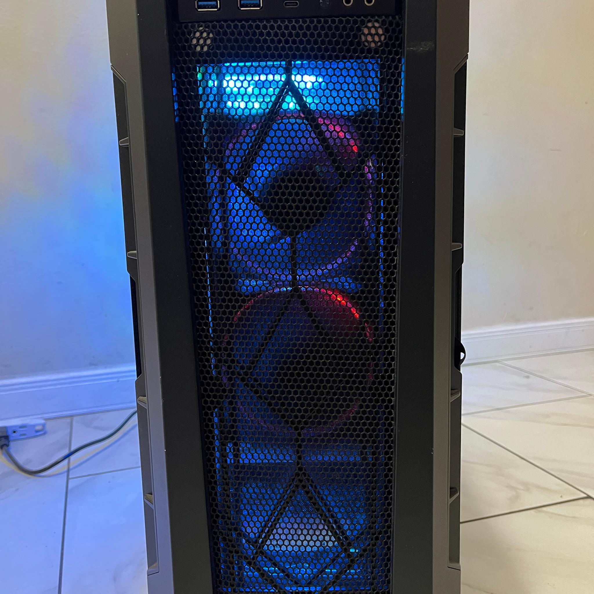 🟢🔥 Budget Gaming PC - Intel i5-4570, GTX 970, 1.2 TB Storage, 12 GB RAM w/ RGB Case & Remote 🟢🖥️